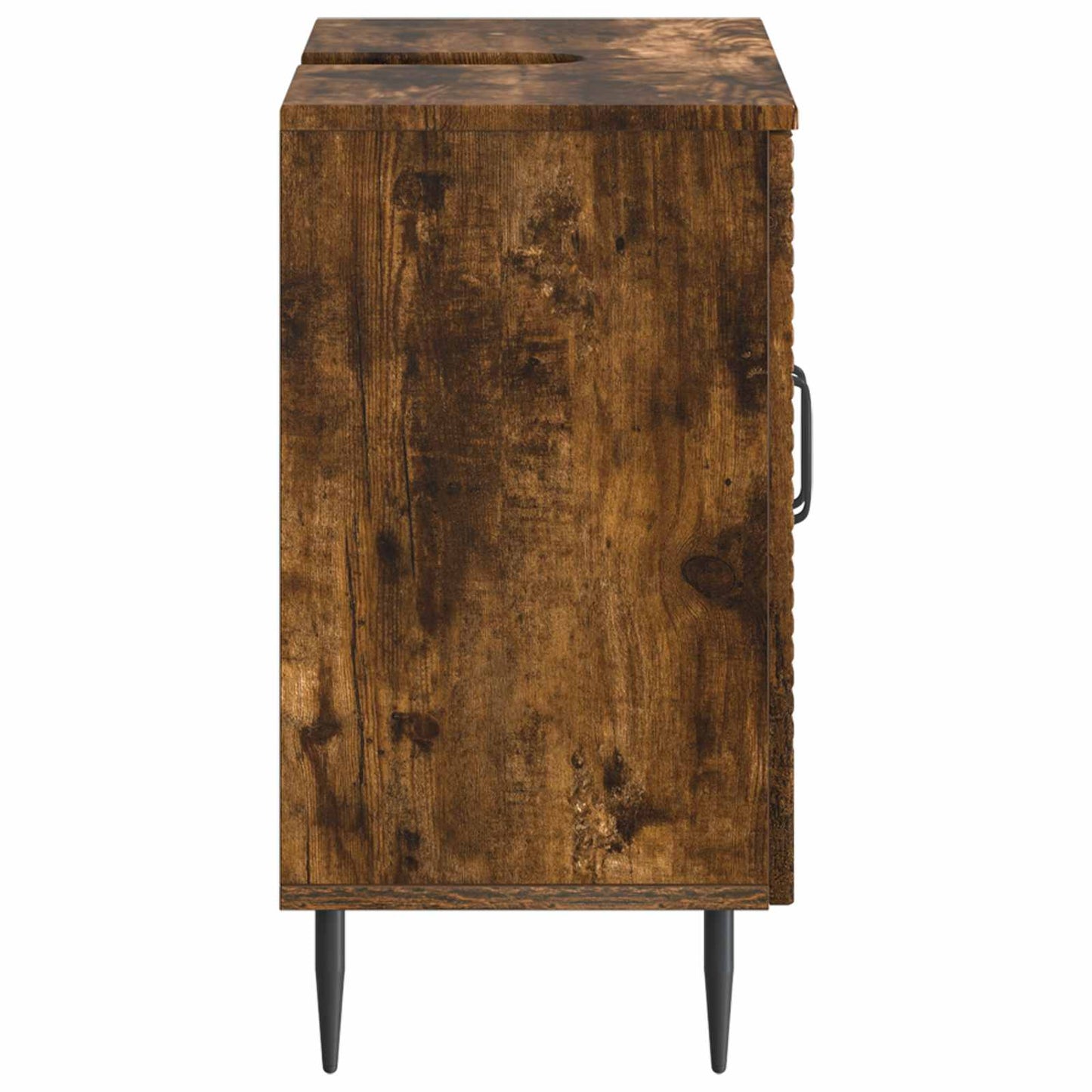 Baderomsvaskeskap HAARLEM Røkt Eik 59,5 x 31,5 x 59 cm