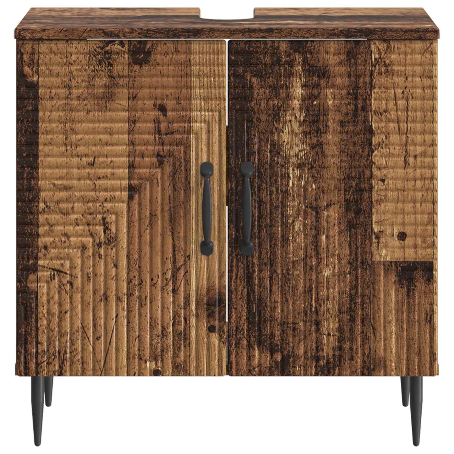 Baderomsvaskeskap HAARLEM Gammelt tre 59,5 x 31,5 x 59 cm