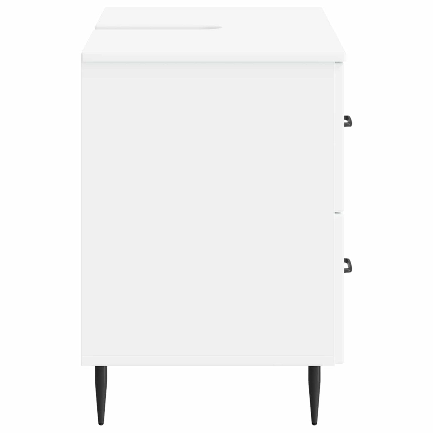 Baderomsvaskeskap HAARLEM Hvit 82 x 41 x 58,5 cm Konstruert tre