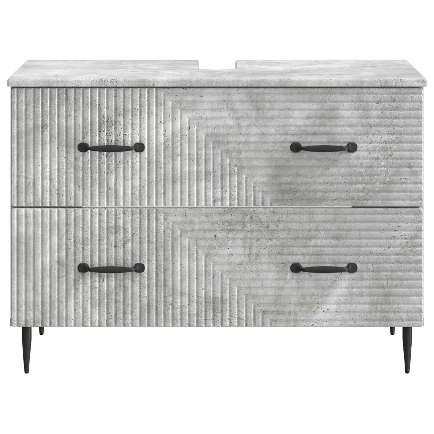 Baderomsvaskeskap HAARLEM Betonggrå 82 x 41 x 58,5 cm