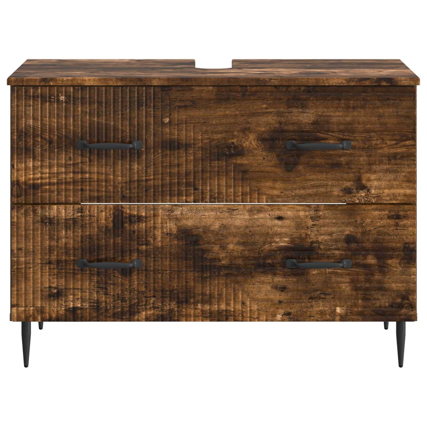 Baderomsvaskeskap HAARLEM Røkt Eik 82 x 41 x 58,5 cm