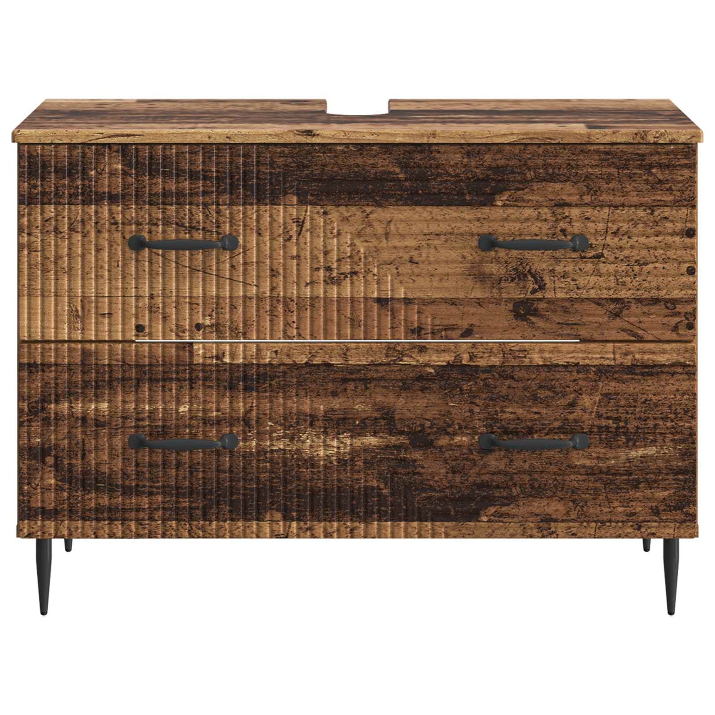 Baderomsvaskeskap HAARLEM Gammelt tre 82 x 41 x 58,5 cm
