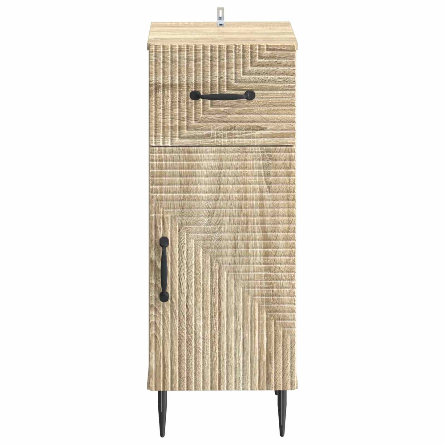 Baderom Oppbevaringsskap HAARLEM Sonoma eik 30 x 31 x 80 cm
