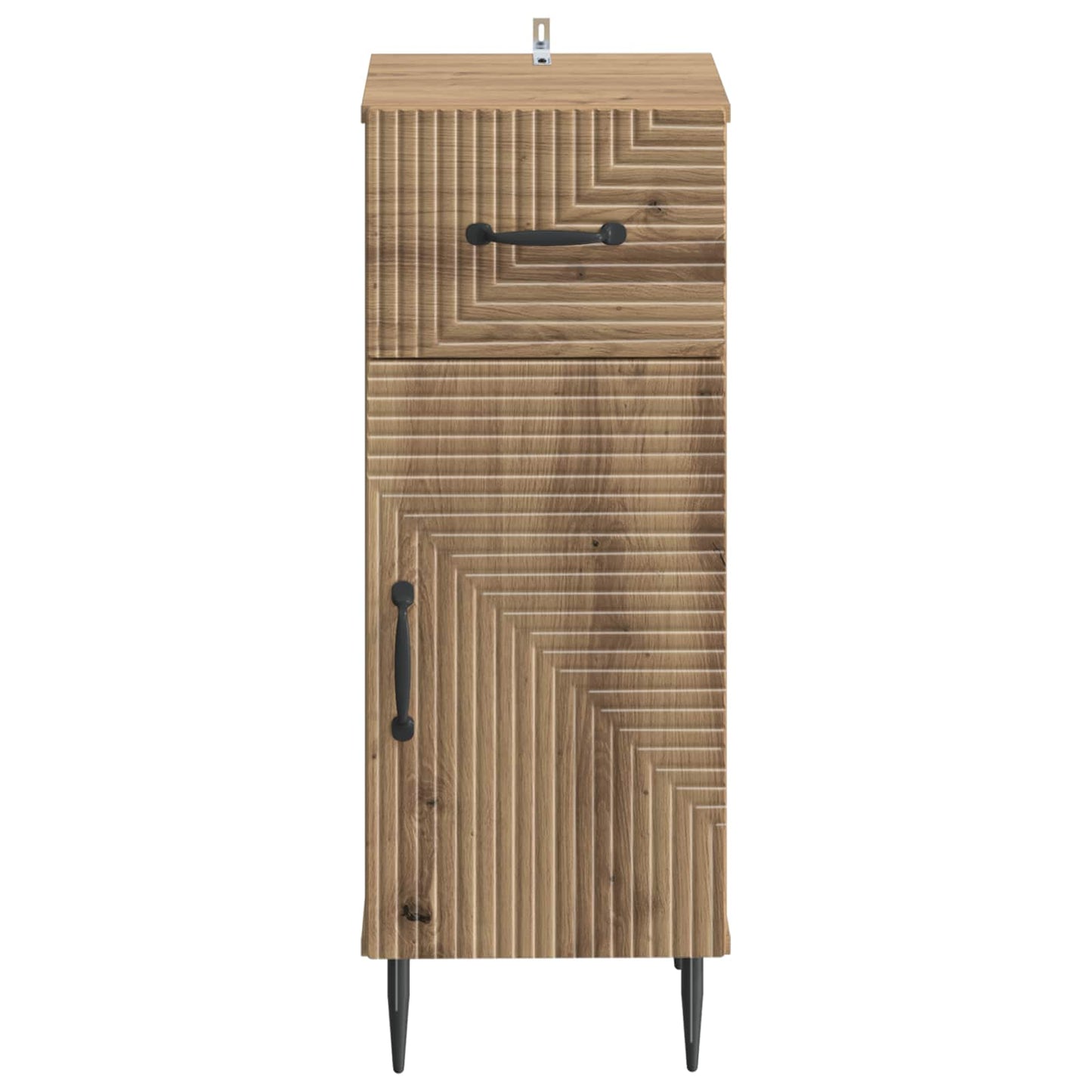 Baderom Oppbevaringsskap HAARLEM Artisan eik 30 x 31 x 80 cm