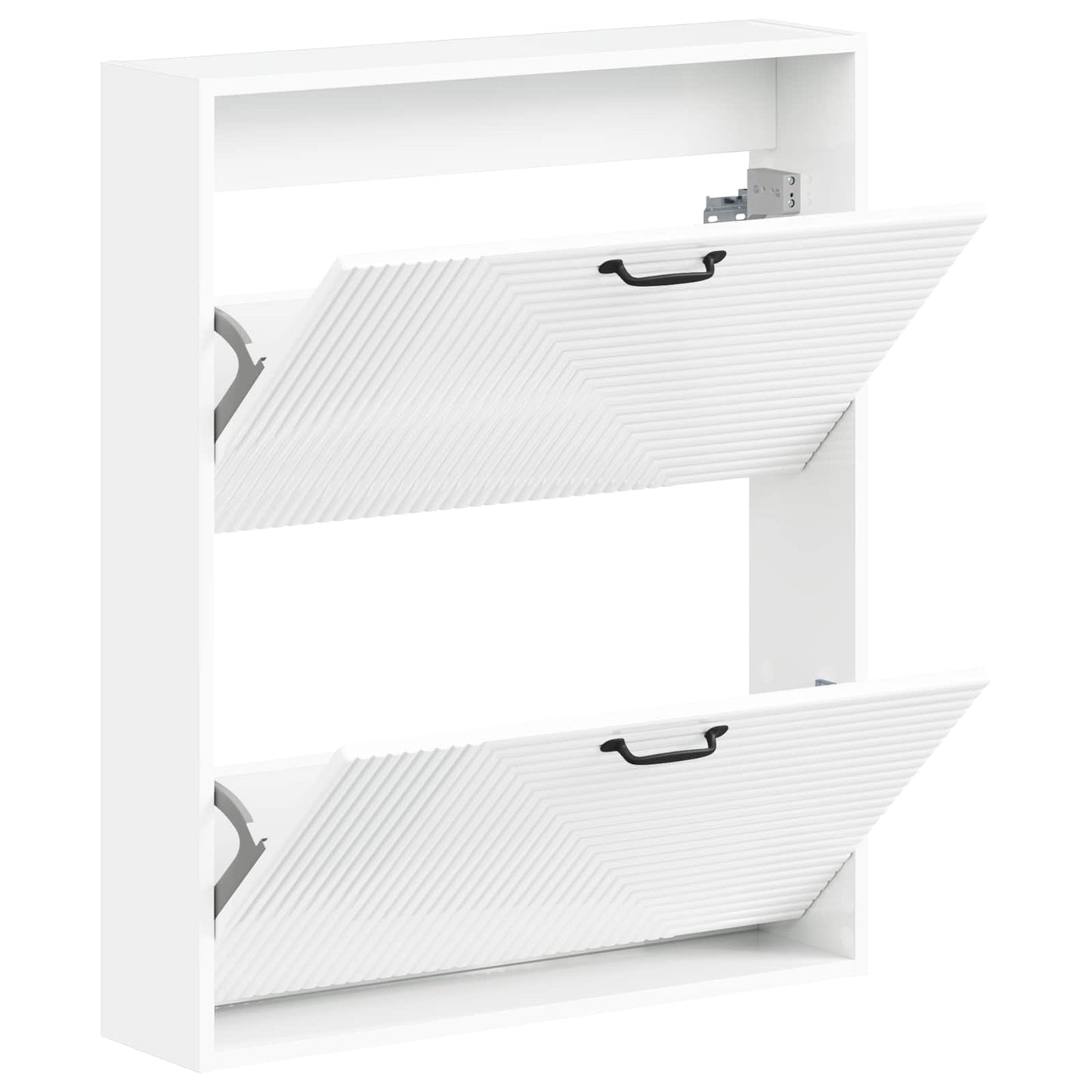 Vegghengt skoskap HAARLEM 71 x 17 x 86 cm Konstruert tre