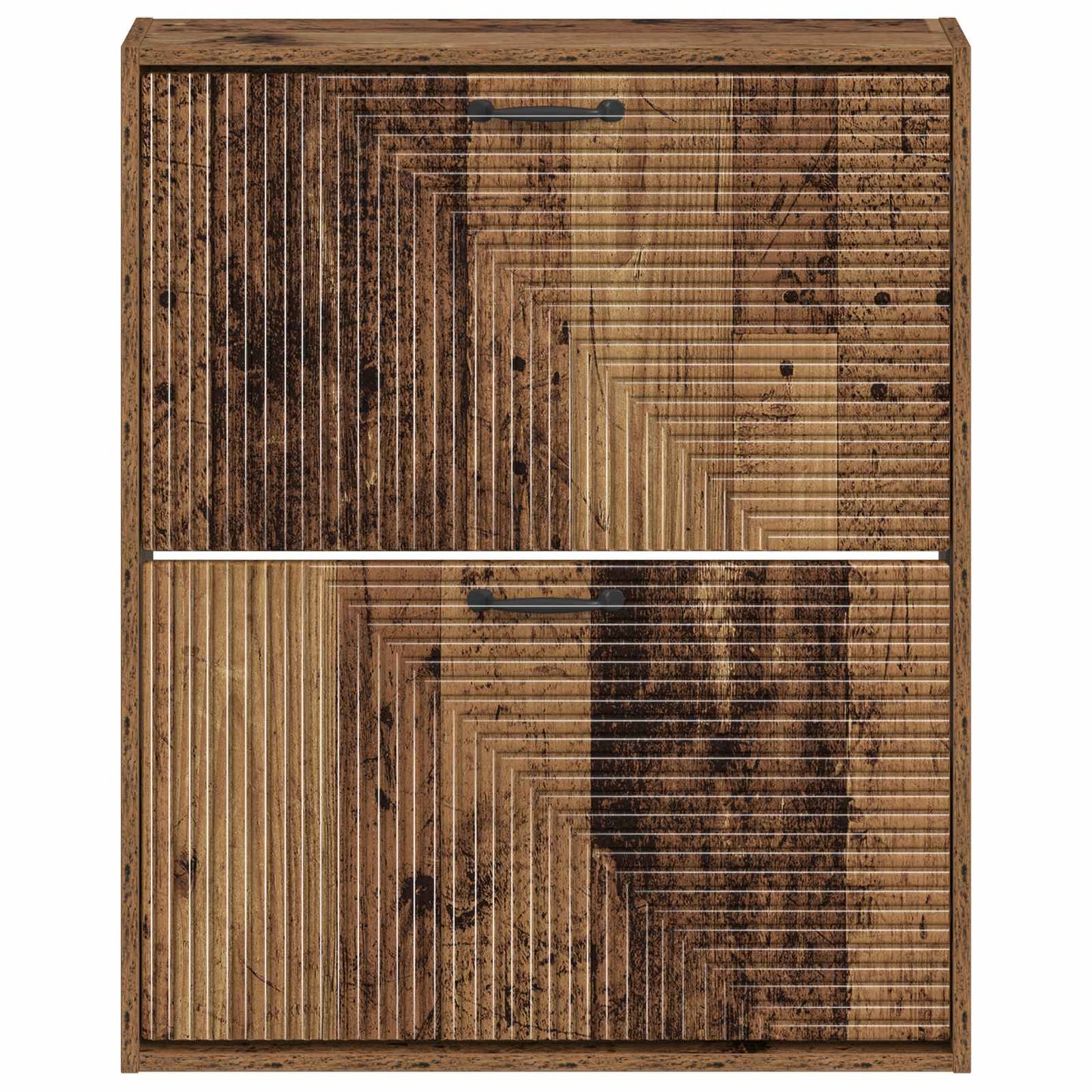 Vegghengt skoskap HAARLEM 71 x 17 x 86 cm Konstruert tre