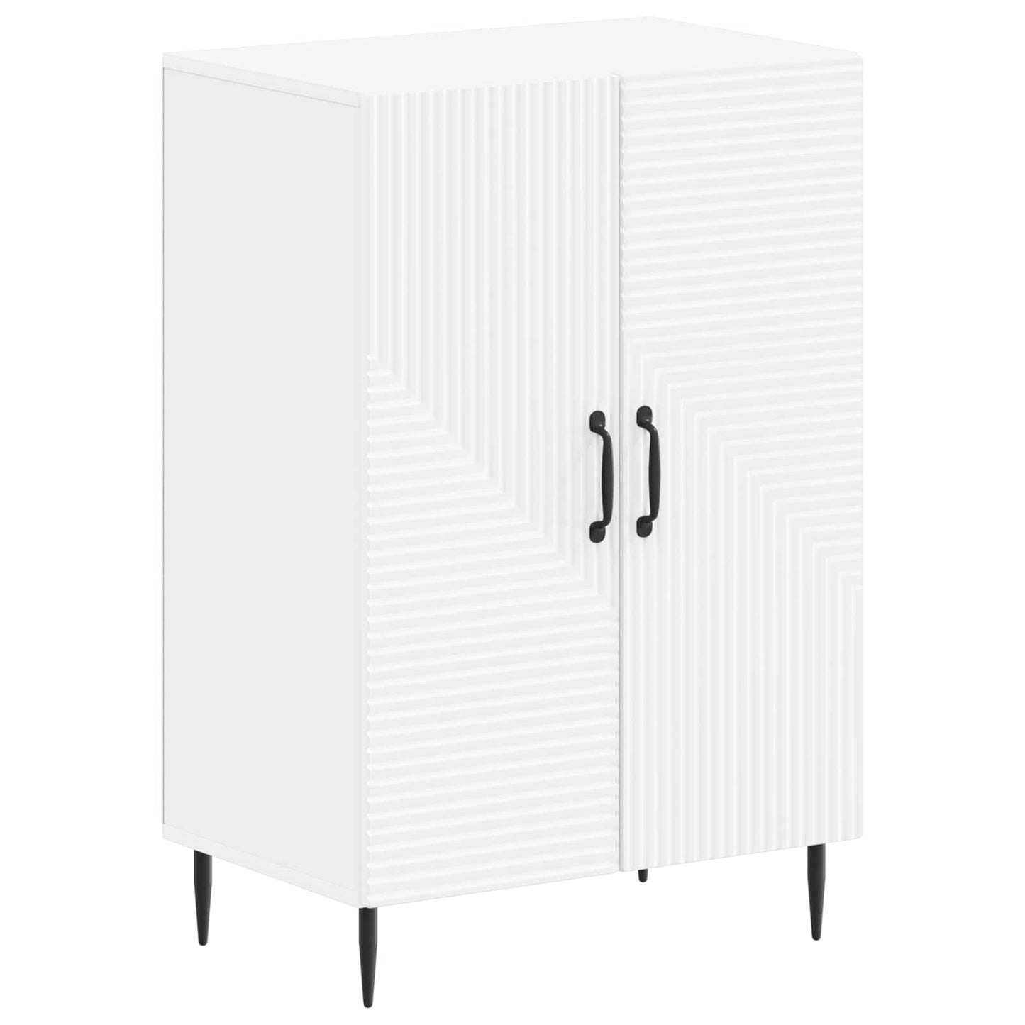 Sko Skap HAARLEM 59,5 x 39,5 x 89,5 cm Konstruert tre Hvit
