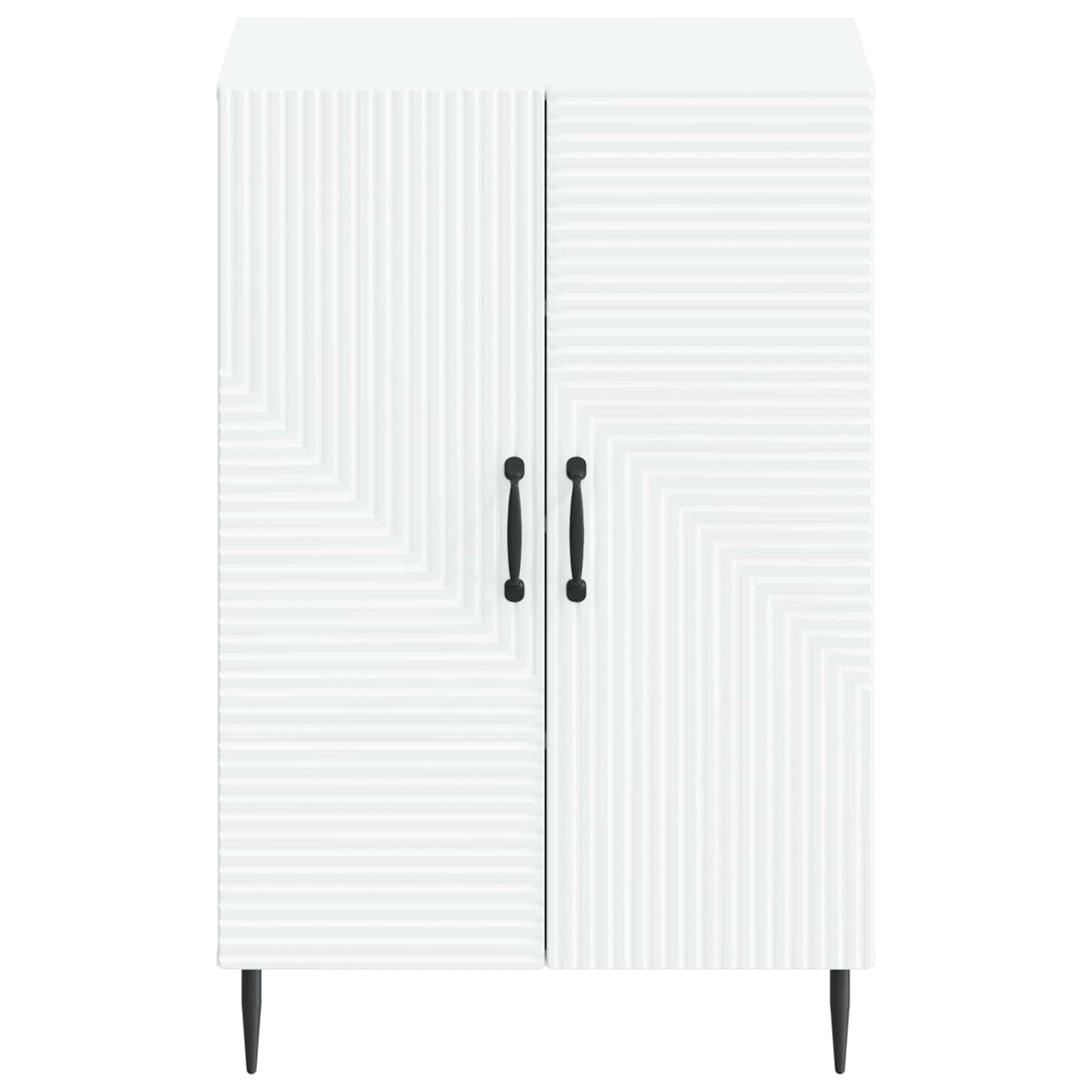 Sko Skap HAARLEM 59,5 x 39,5 x 89,5 cm Konstruert tre Hvit