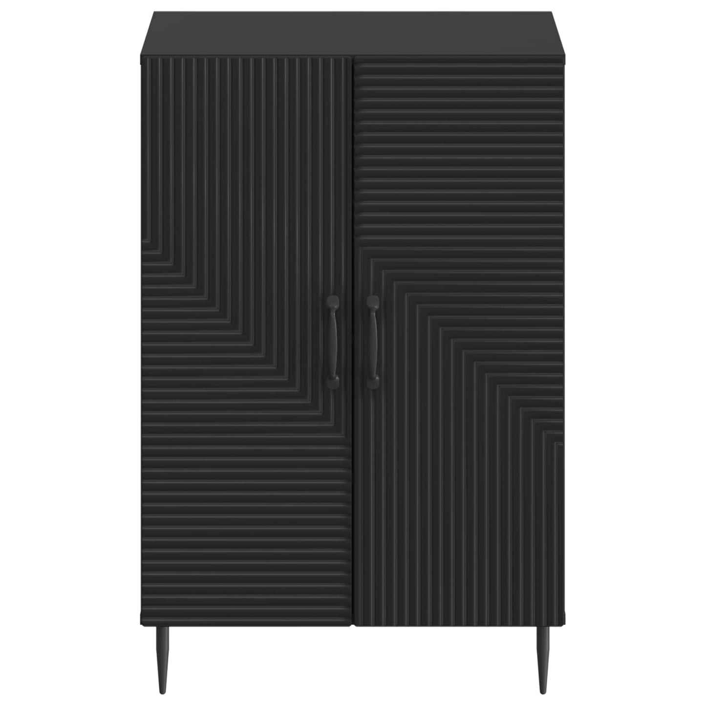 Sko Skap HAARLEM 59,5 x 39,5 x 89,5 cm Konstruert tre Svart