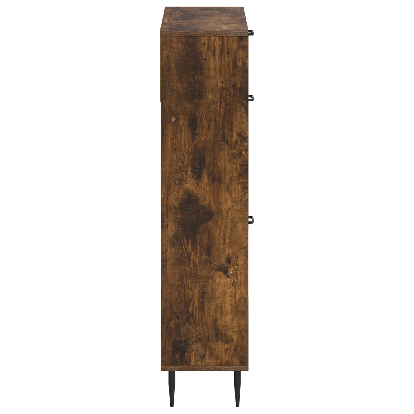 Sko Skap HAARLEM 78 x 24 x 103 cm Konstruert tre Røkt Eik