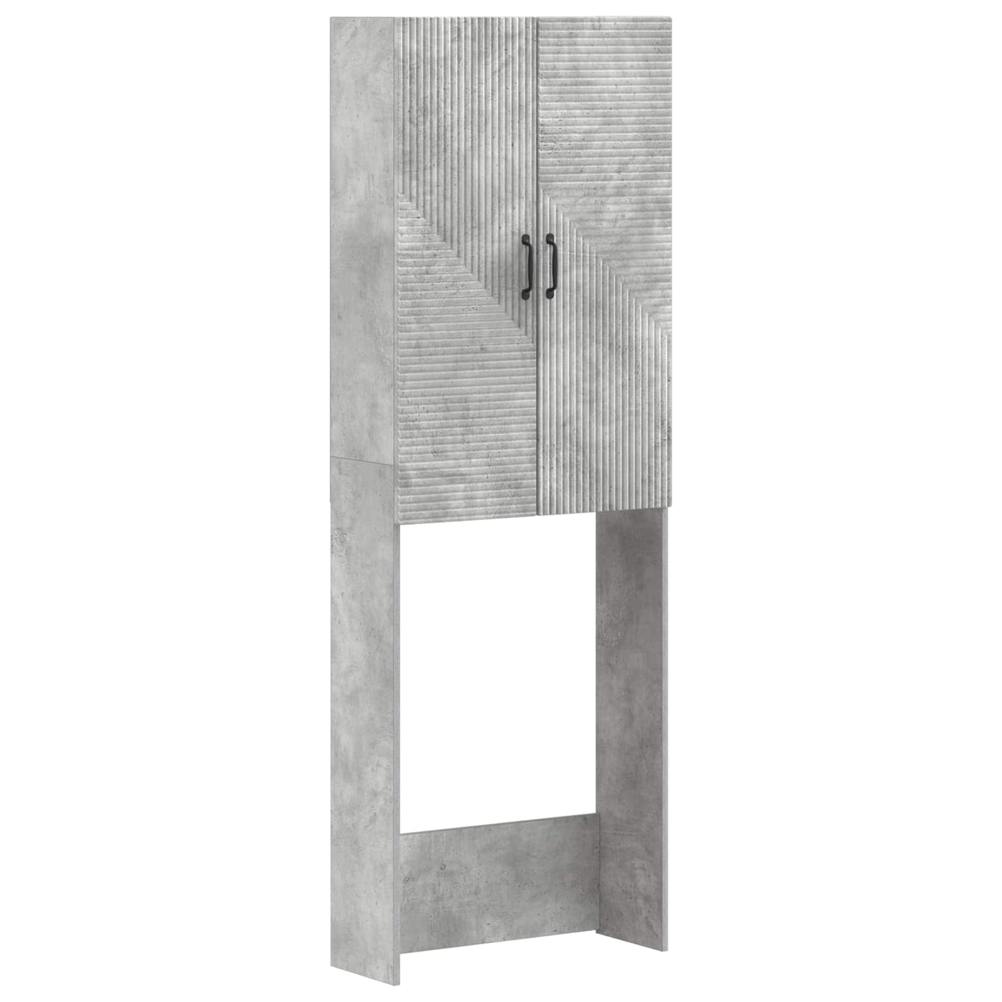 Toalett skap HAARLEM Betonggrå 66 x 25,5 x 190 cm