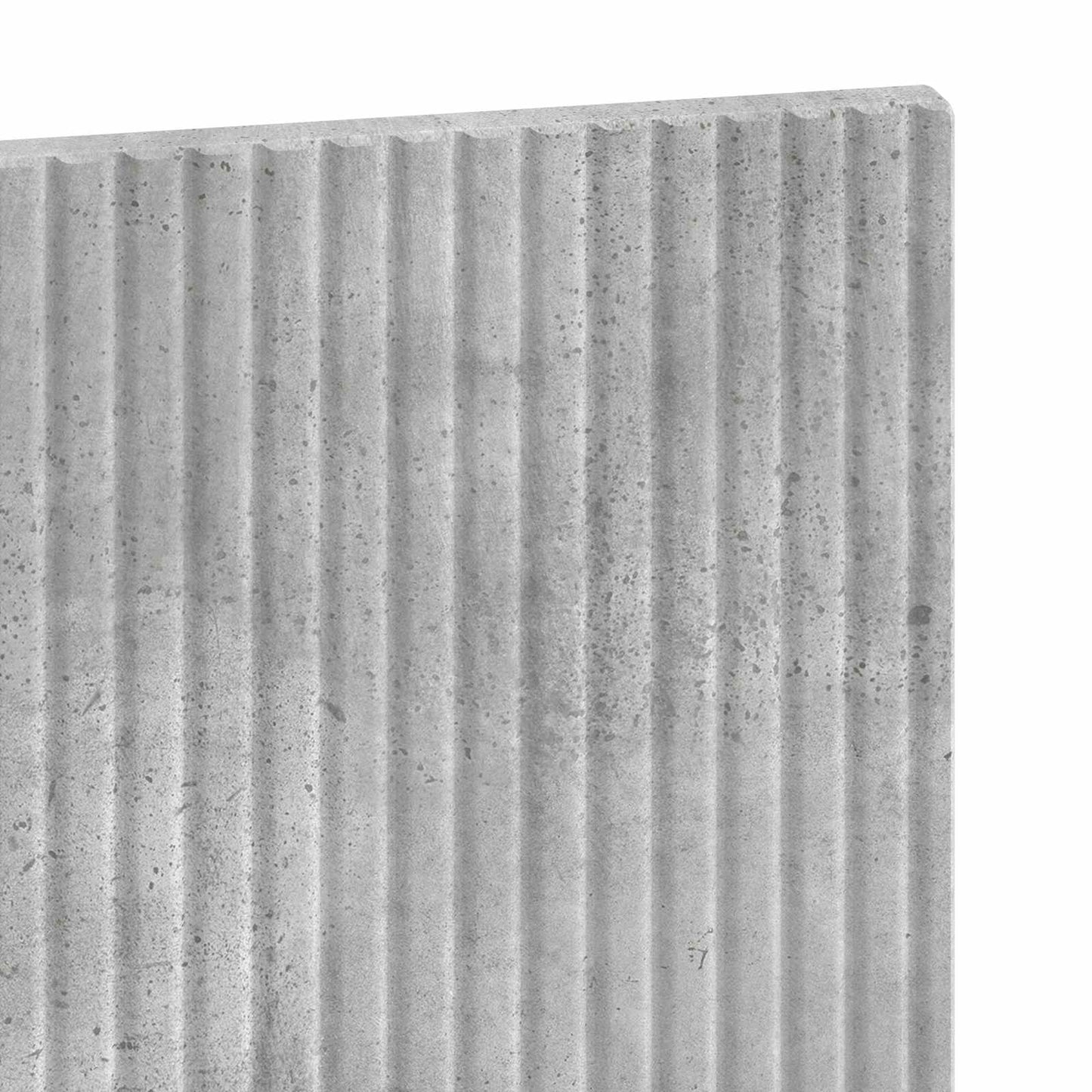 Vegghengt Hodegjerde HAARLEM Betonggrå Konstruert tre