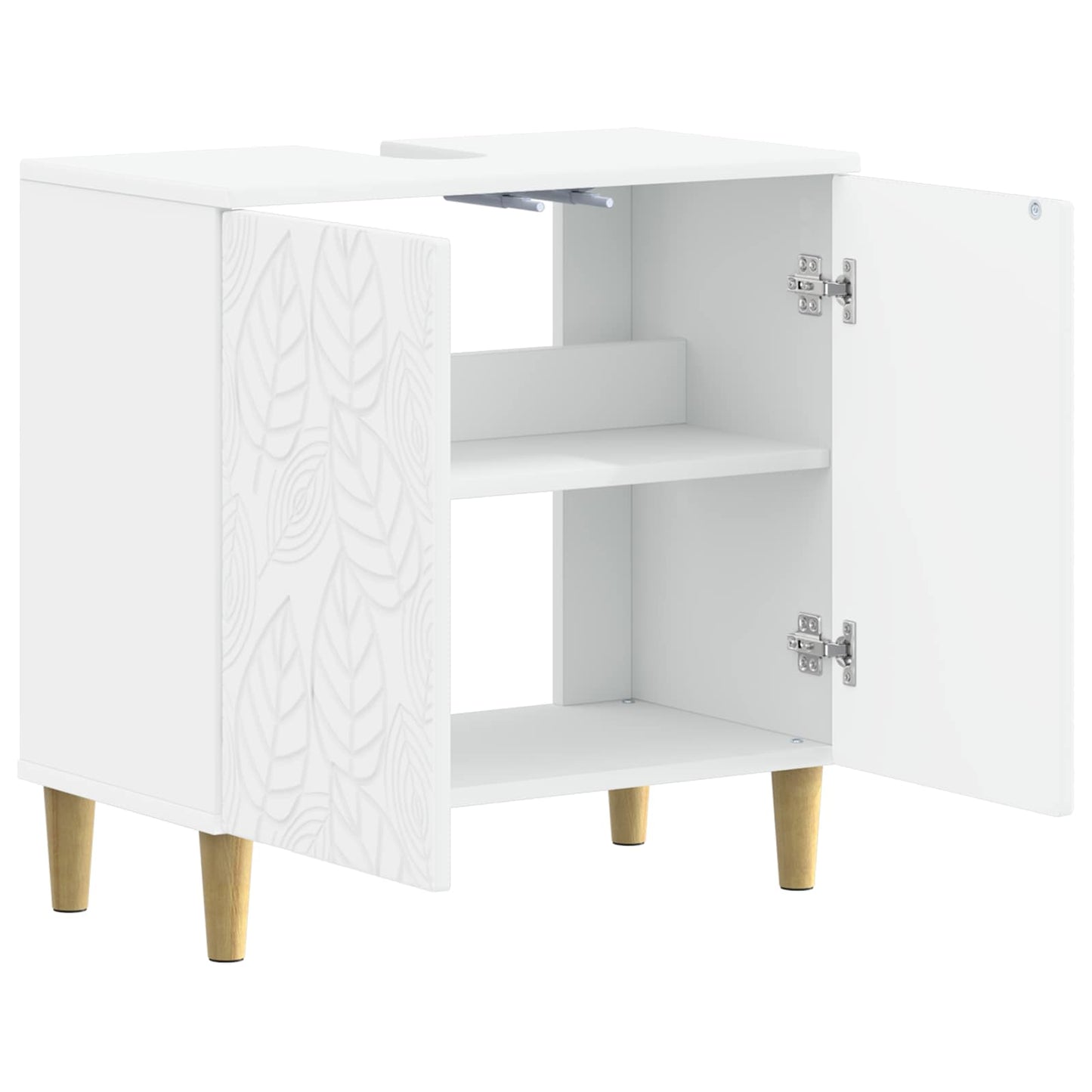 Baderomsvaskeskap DELFT Hvit 59,5 x 31,5 x 59 cm Konstruert tre