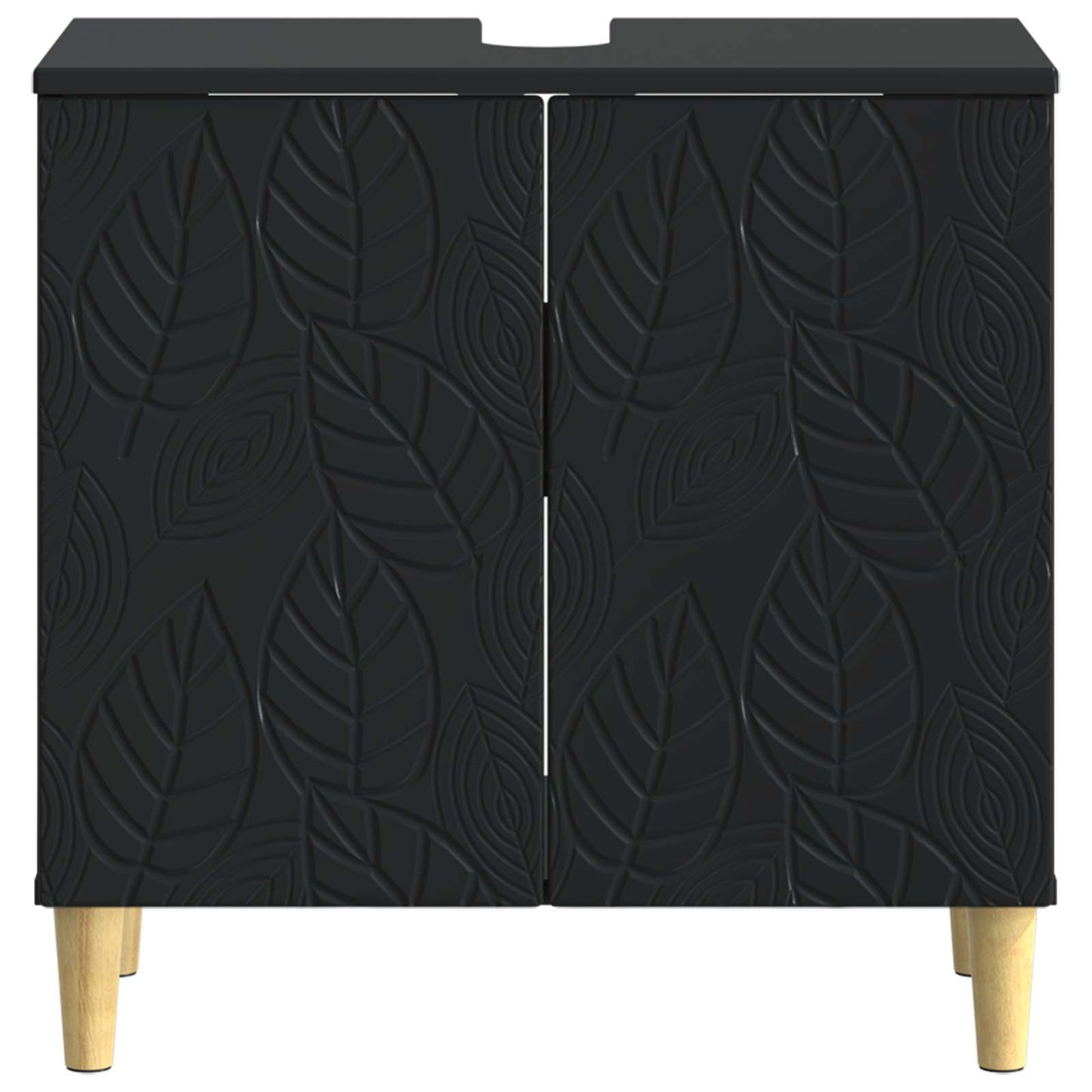 Baderomsvaskeskap DELFT Svart 59,5 x 31,5 x 59 cm