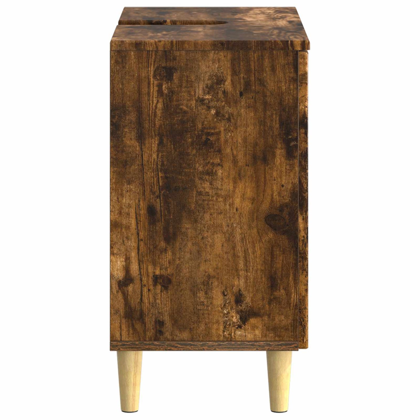 Baderomsvaskeskap DELFT Røkt Eik 59,5 x 31,5 x 59 cm