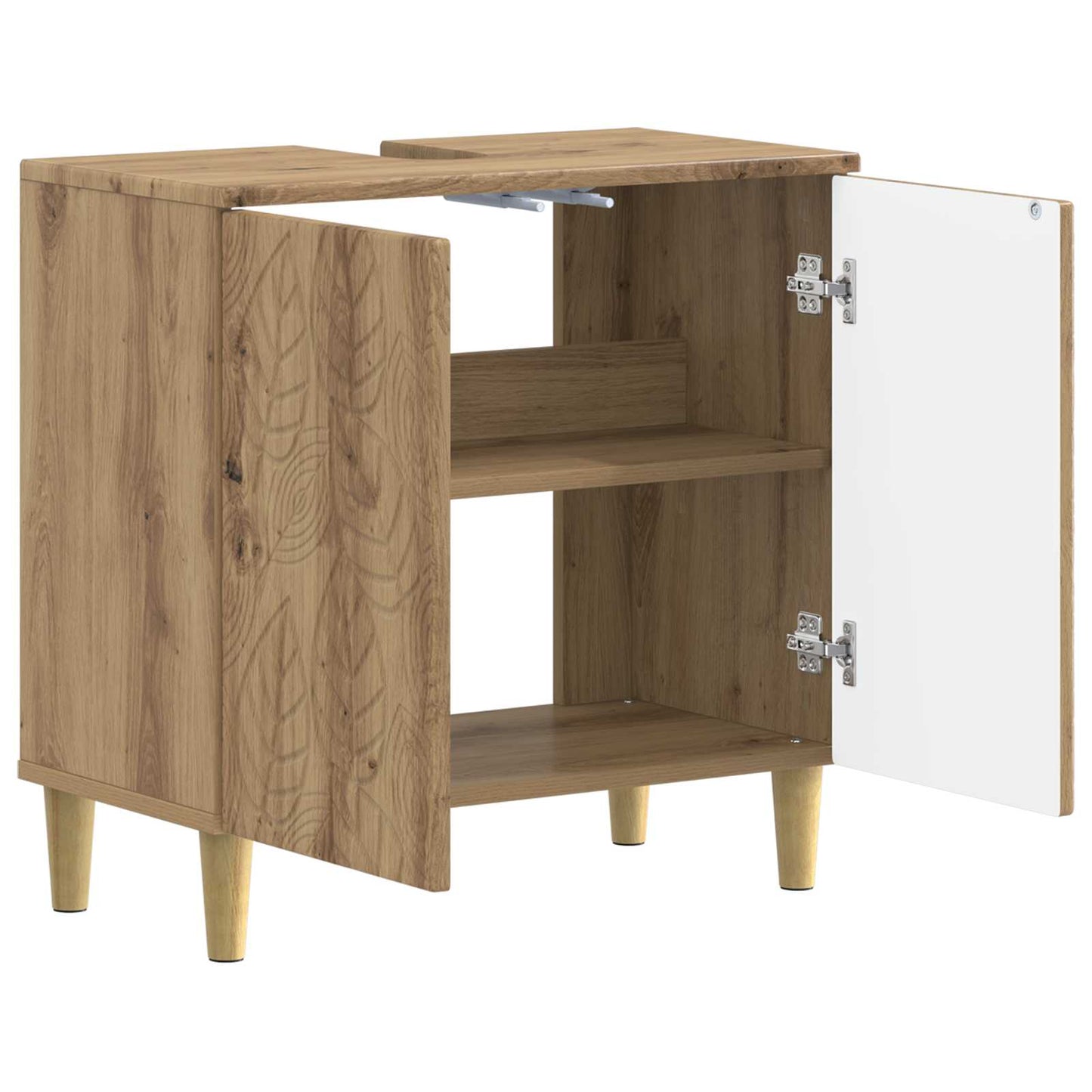 Baderomsvaskeskap DELFT Artisan eik 59,5 x 31,5 x 59 cm