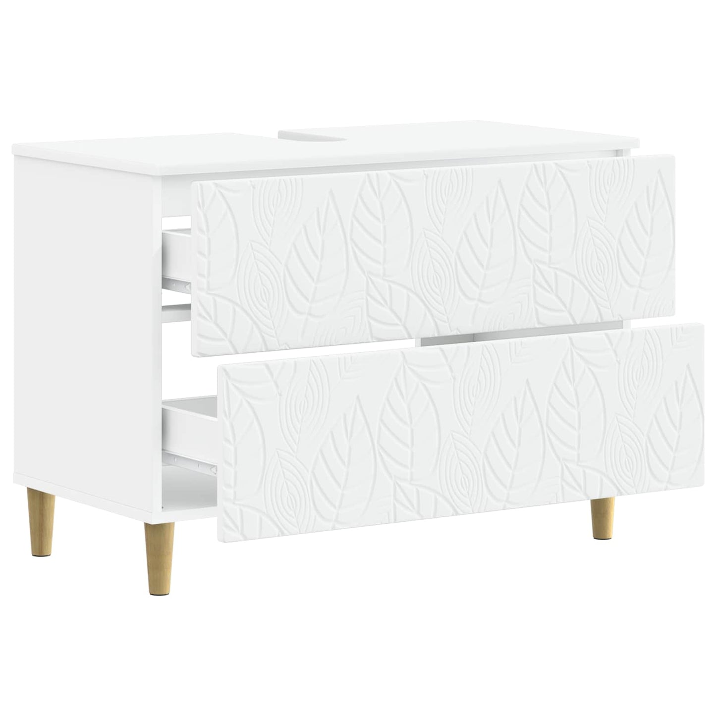 Baderomsvaskeskap DELFT Hvit 82 x 41 x 59 cm Konstruert tre