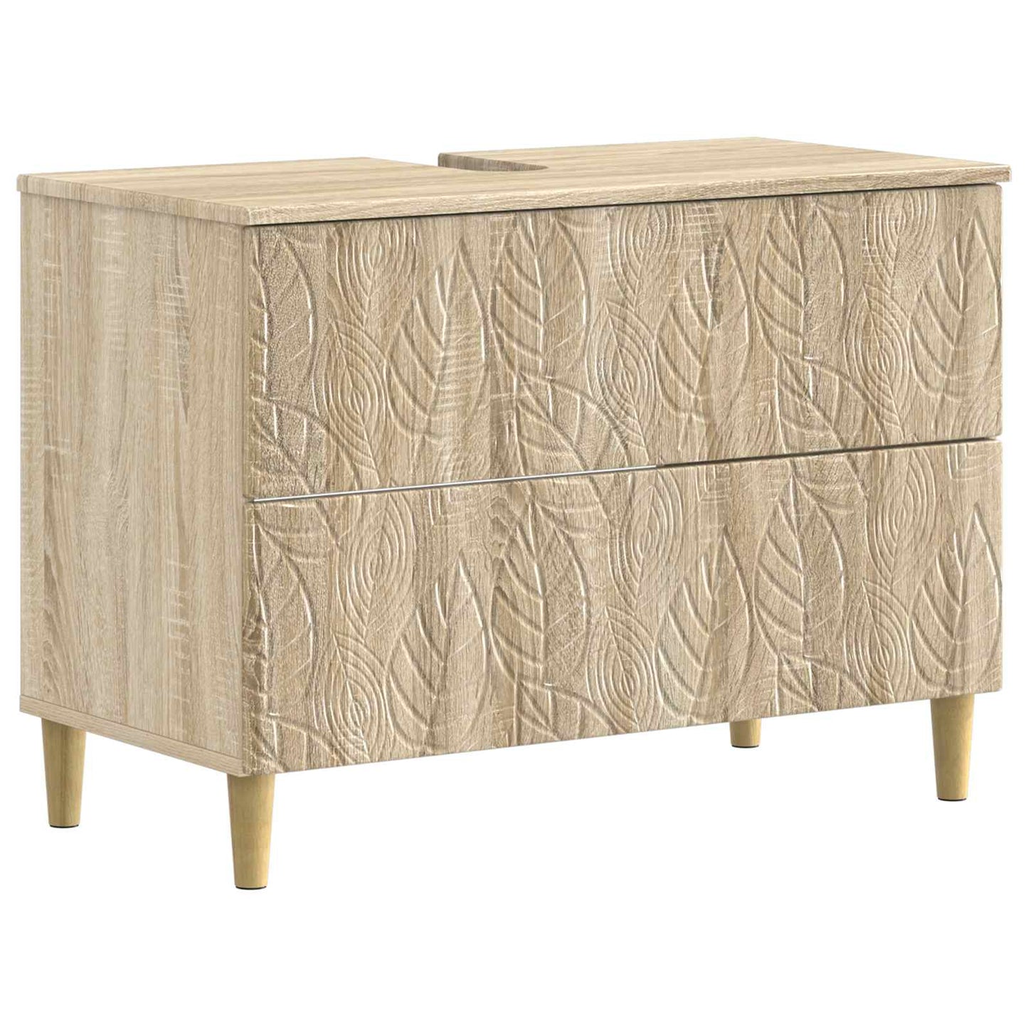 Baderomsvaskeskap DELFT Sonoma eik 82 x 41 x 59 cm
