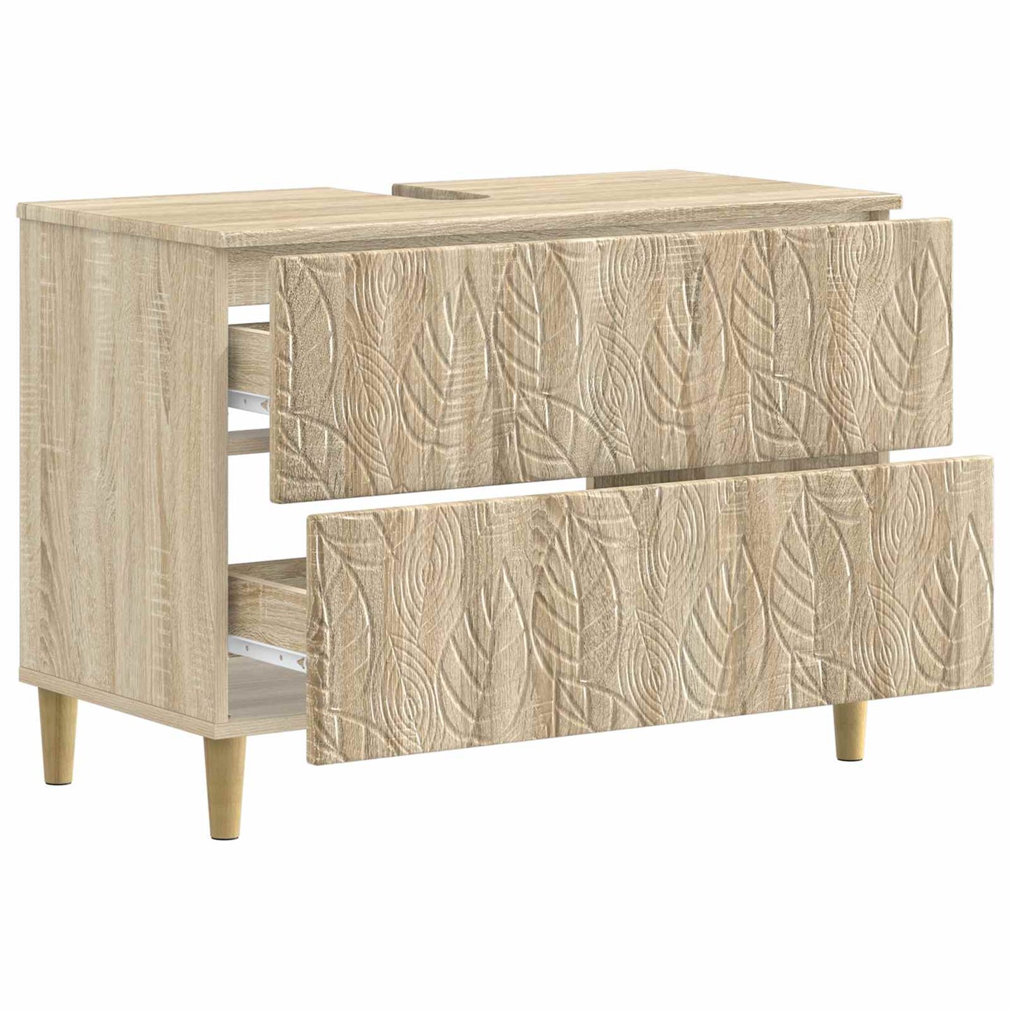 Baderomsvaskeskap DELFT Sonoma eik 82 x 41 x 59 cm