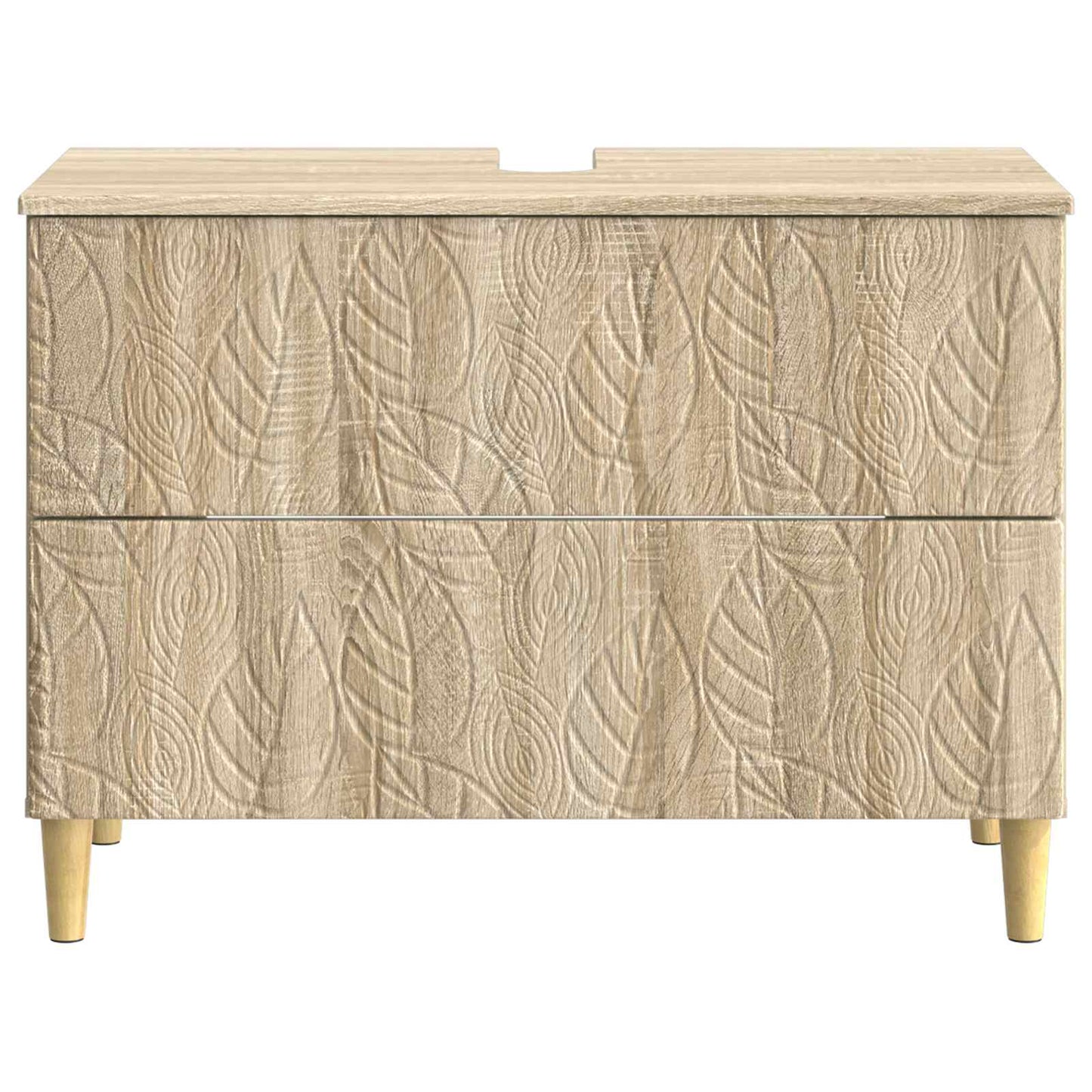 Baderomsvaskeskap DELFT Sonoma eik 82 x 41 x 59 cm