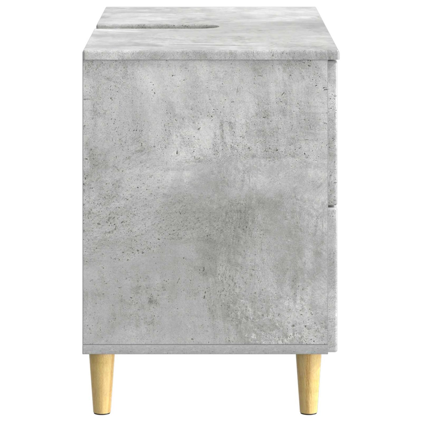 Baderomsvaskeskap DELFT Betonggrå 82 x 41 x 59 cm