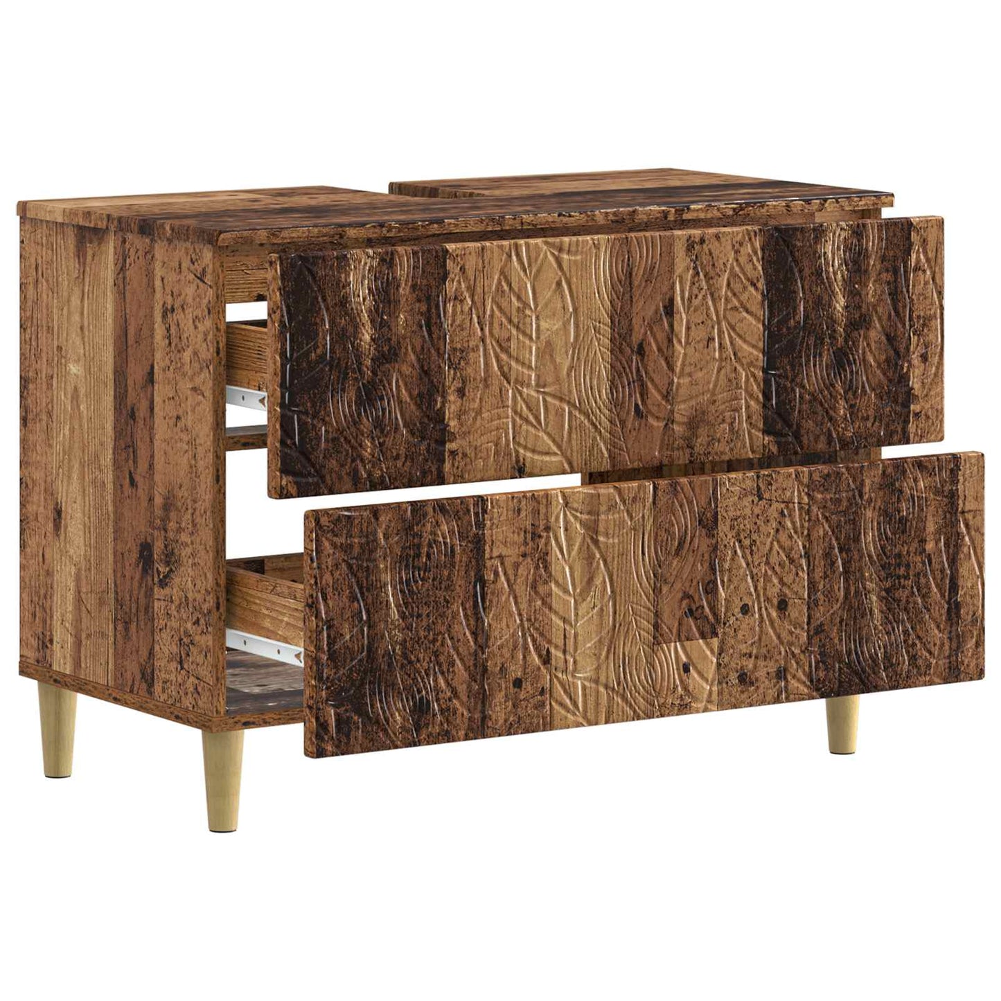 Baderomsvaskeskap DELFT Gammelt tre 82 x 41 x 59 cm