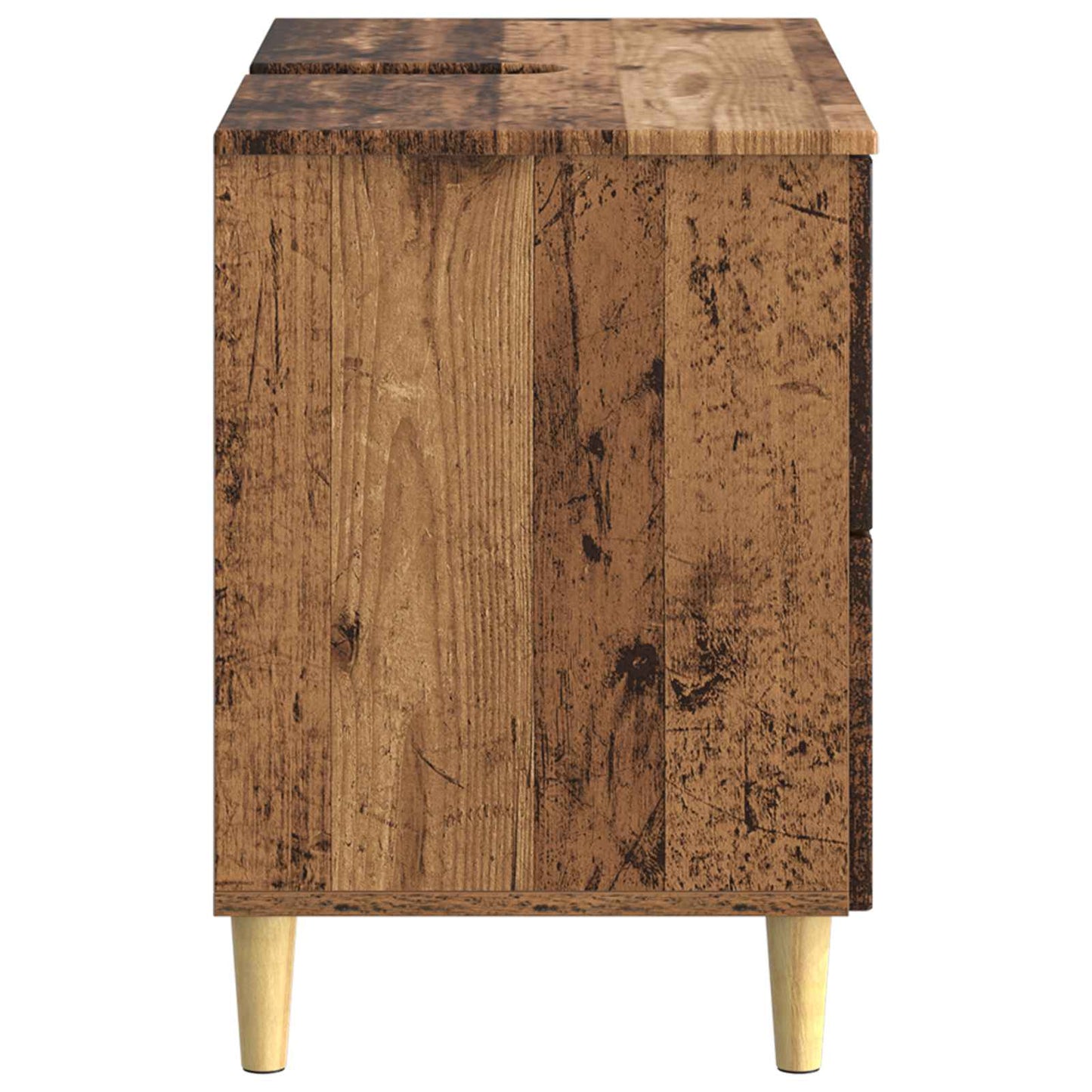 Baderomsvaskeskap DELFT Gammelt tre 82 x 41 x 59 cm