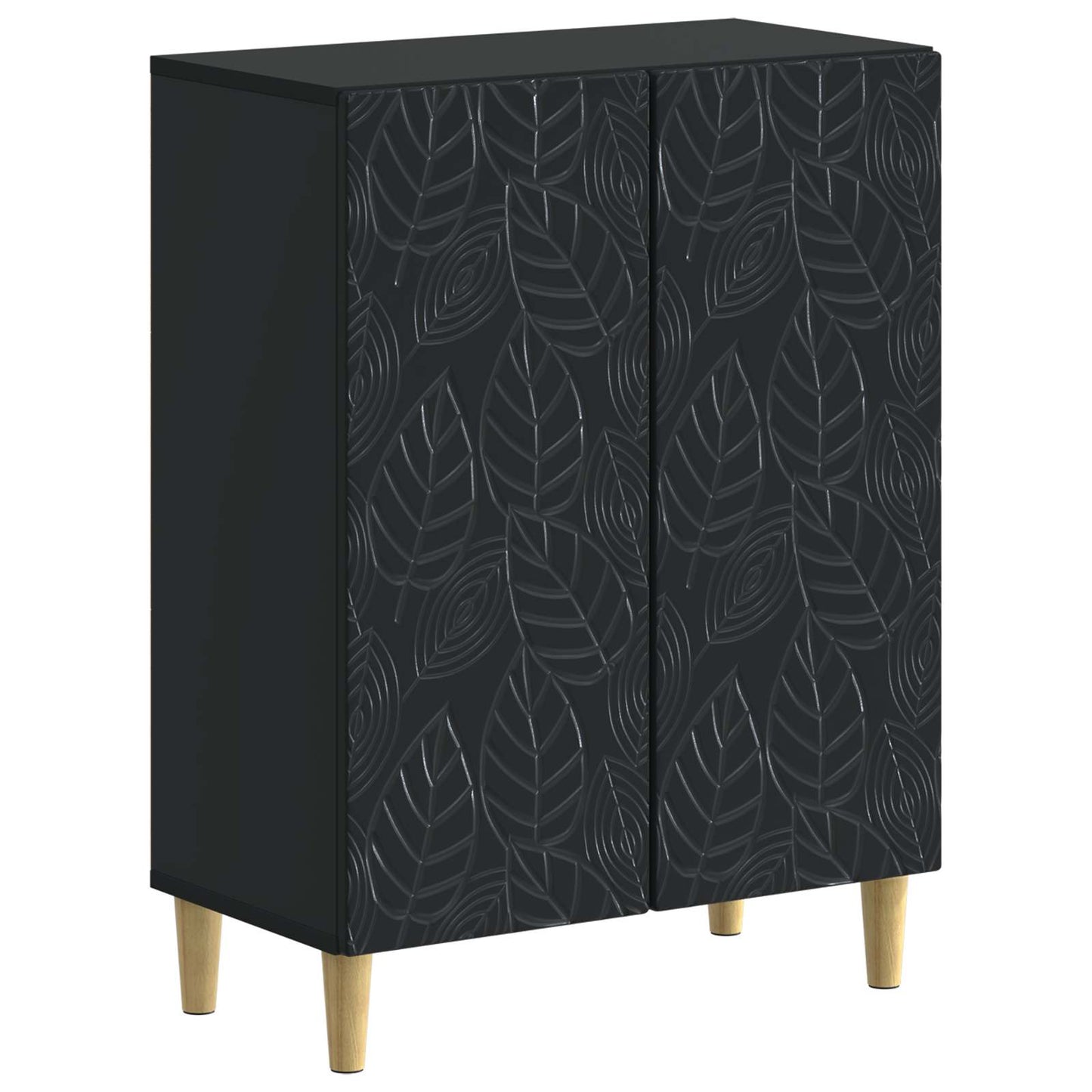 Baderom Oppbevaringsskap DELFT Svart 59,5 x 31 x 80 cm