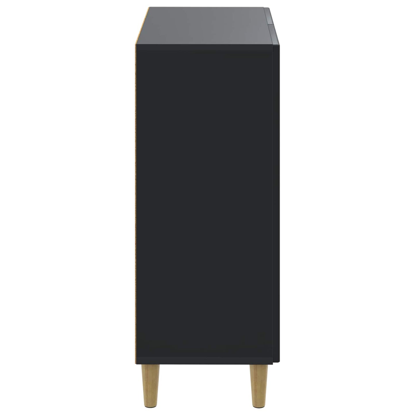 Baderom Oppbevaringsskap DELFT Svart 59,5 x 31 x 80 cm