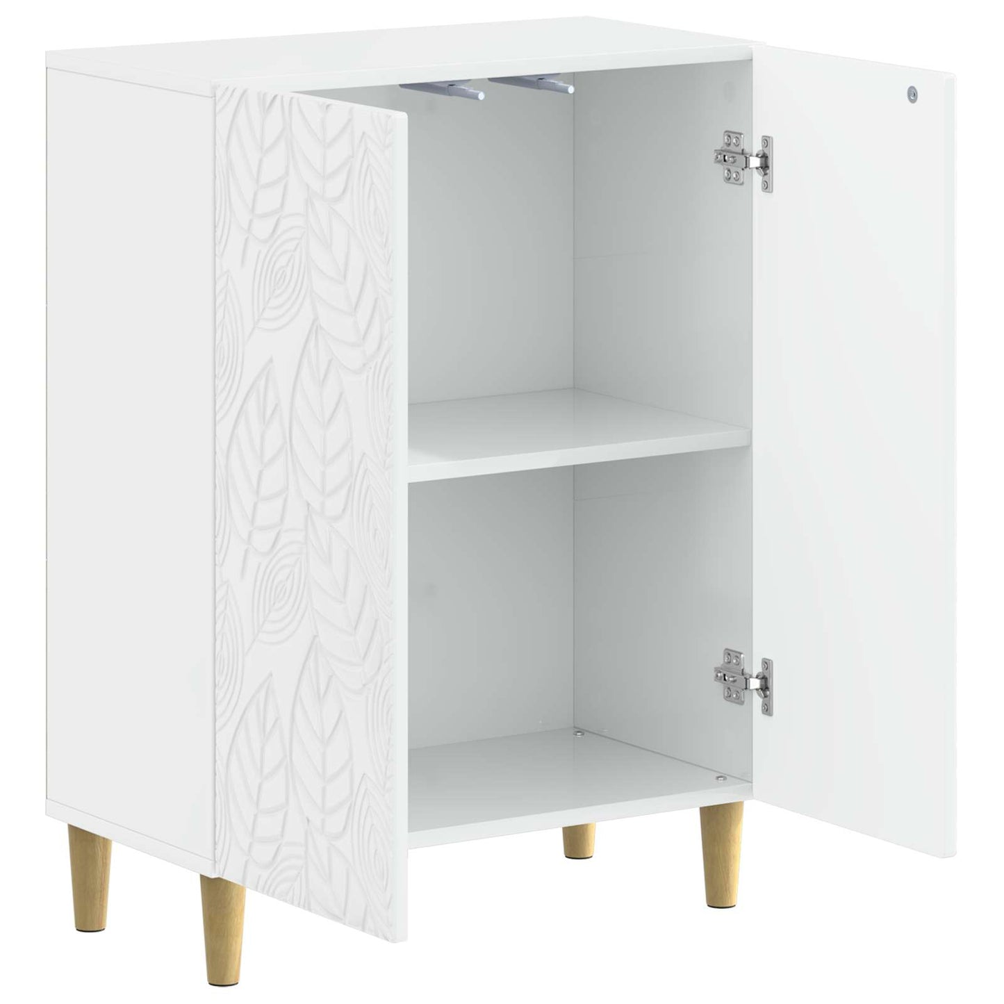 Baderom Oppbevaringsskap DELFT Høgglans hvit 59,5 x 31 x 80 cm