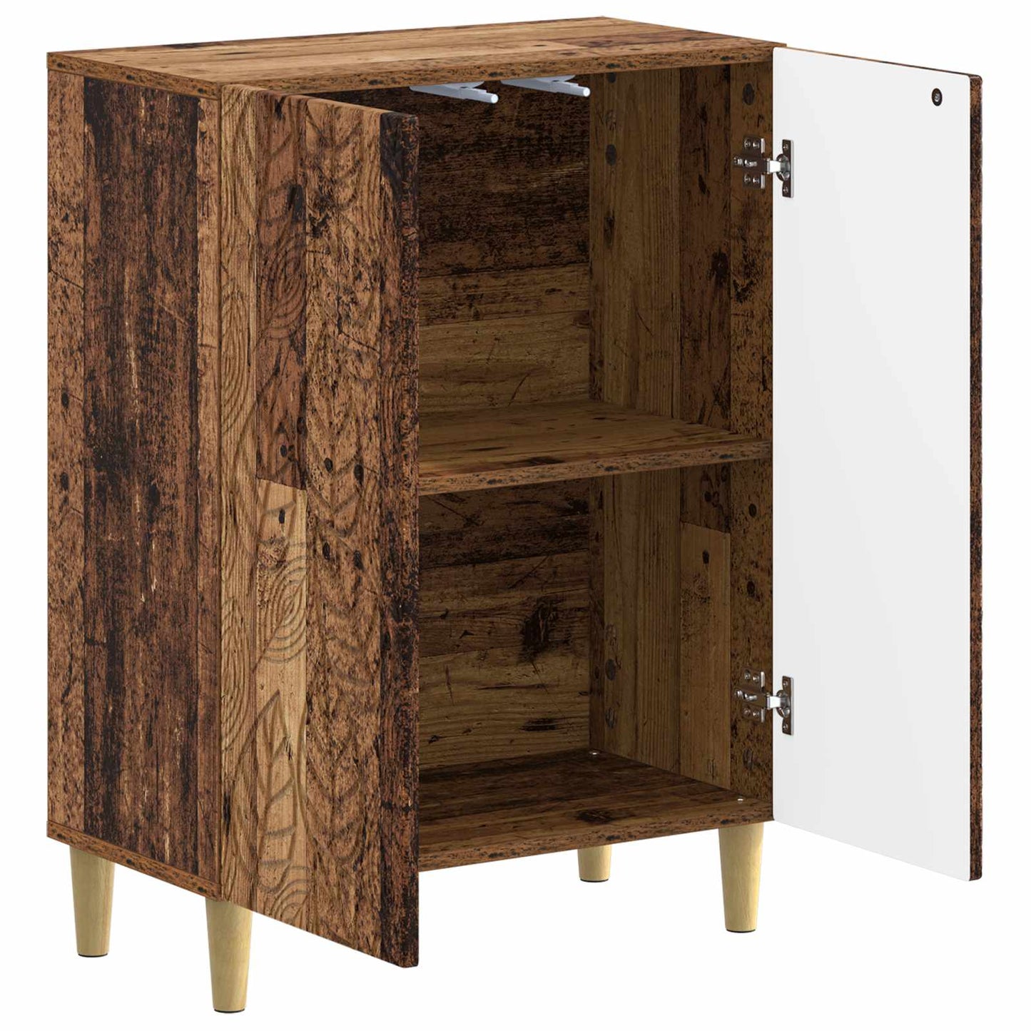 Baderom Oppbevaringsskap DELFT Gammelt tre 59,5 x 31 x 80 cm