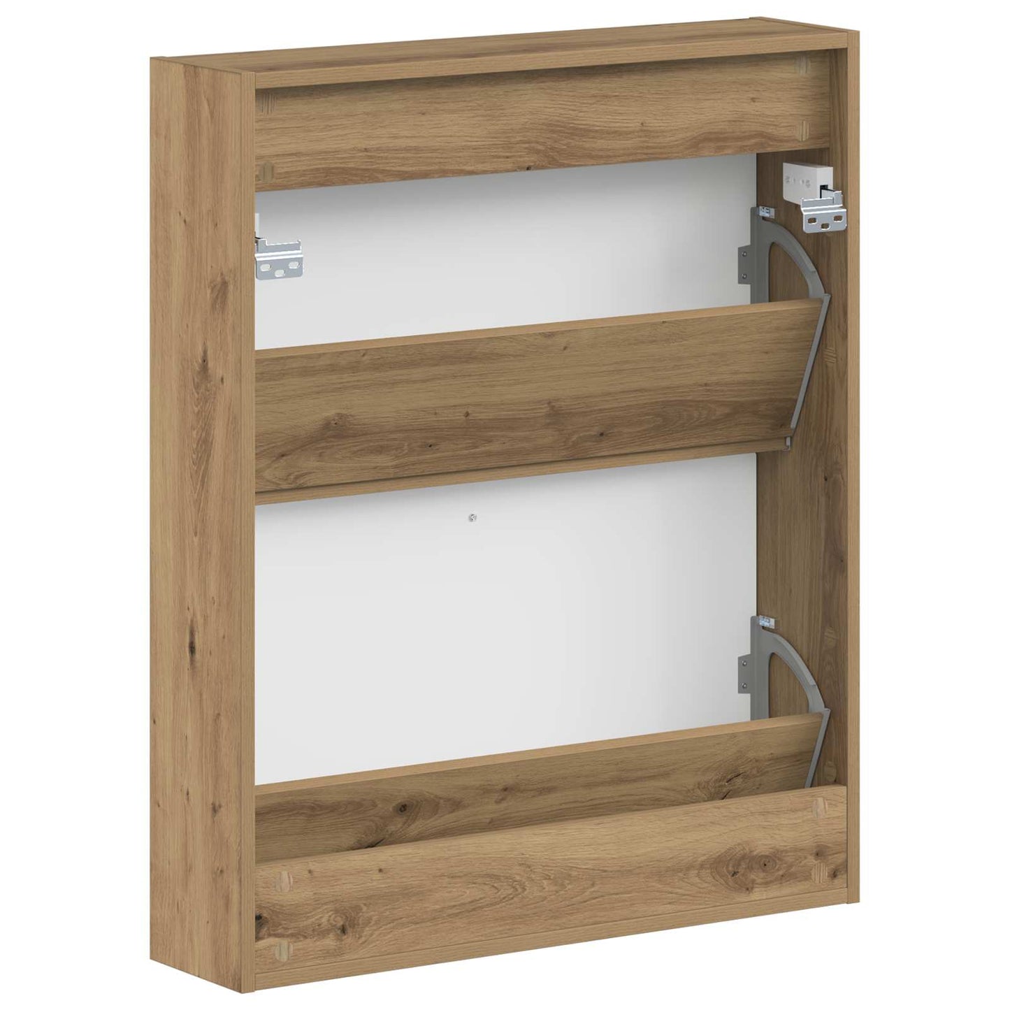 Vegghengt skoskap DELFT 71 x 17 x 86 cm Konstruert tre