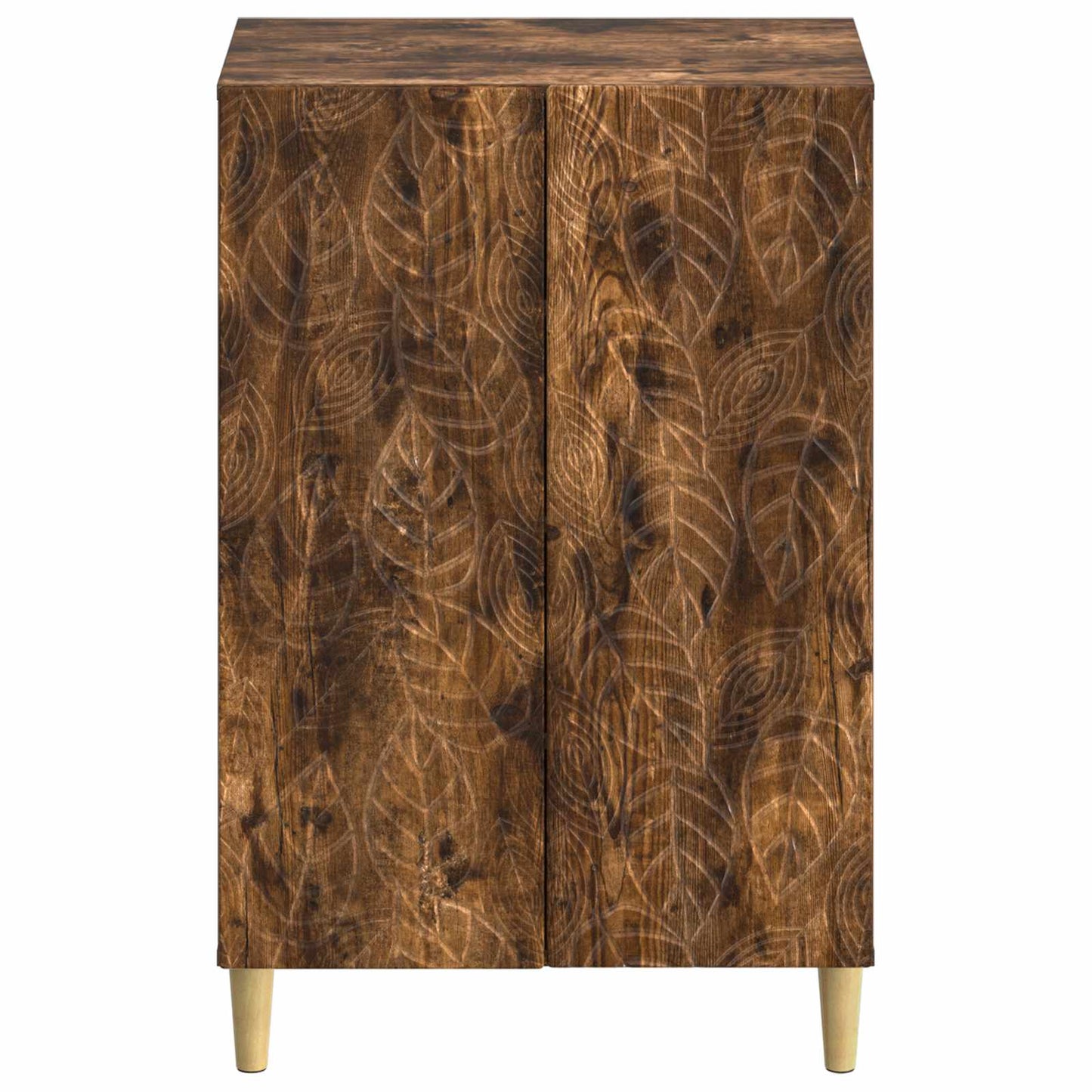 Sko Skap DELFT 59,5 x 39,5 x 90 cm Konstruert tre Røkt Eik