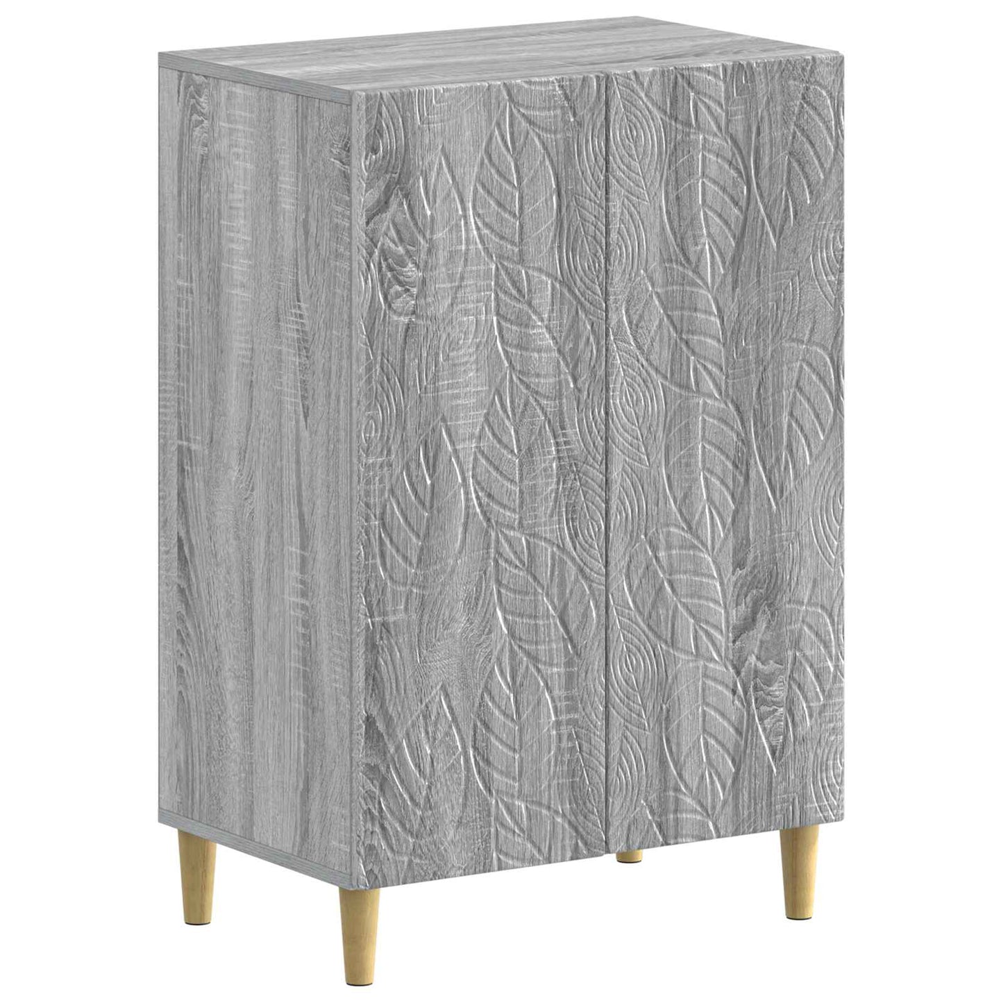 Sko Skap DELFT 59,5 x 39,5 x 90 cm Konstruert tre Grå Sonoma