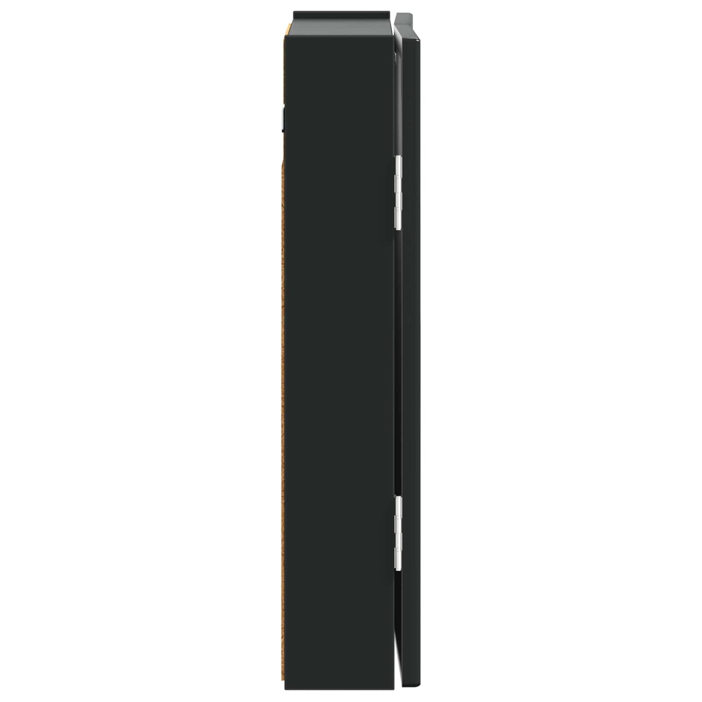 Dartbrettskap DELFT Svart 52,5 x 10,5 x 53,5 cm Konstruert tre