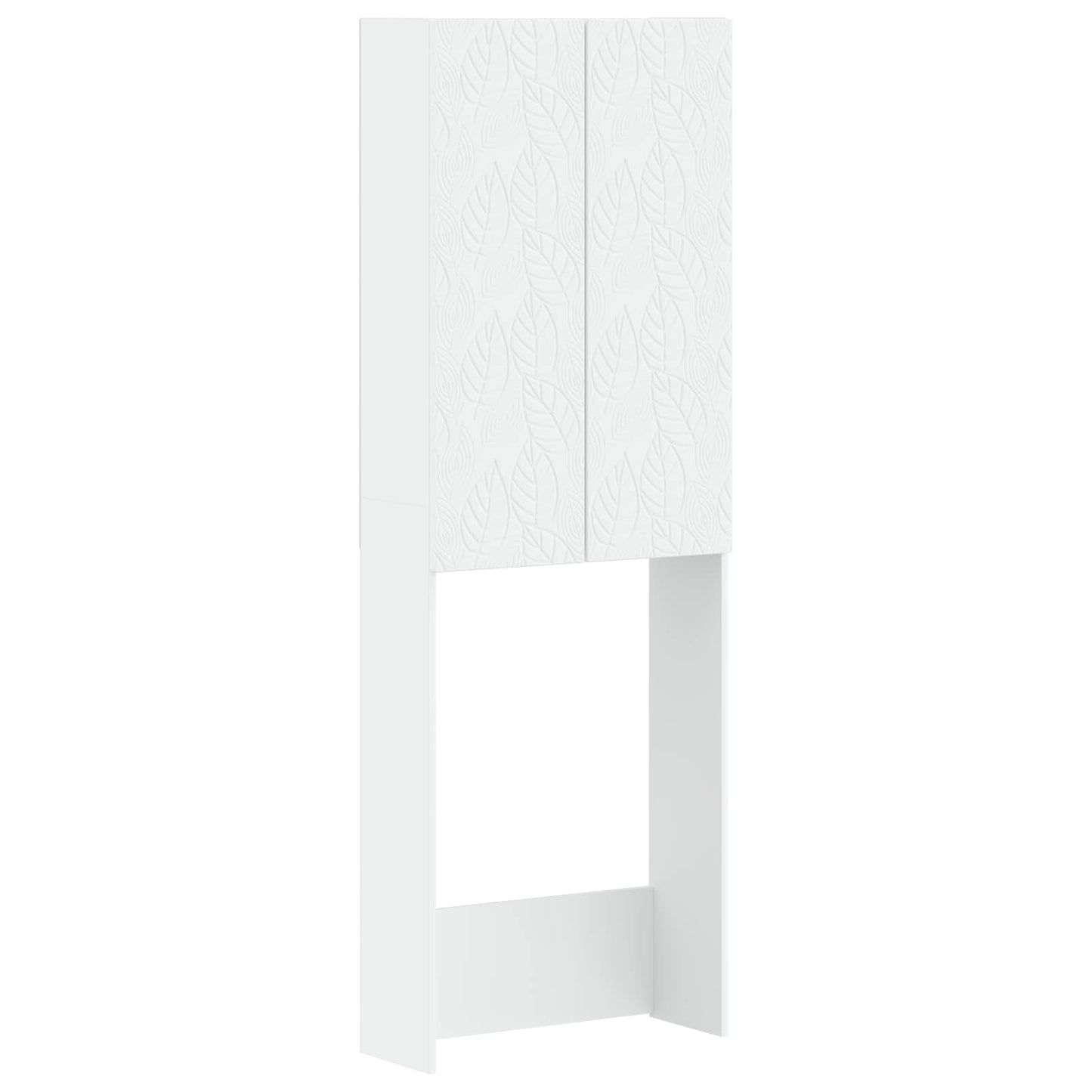 Toalett skap DELFT Hvit 66 x 25,5 x 190 cm Konstruert tre