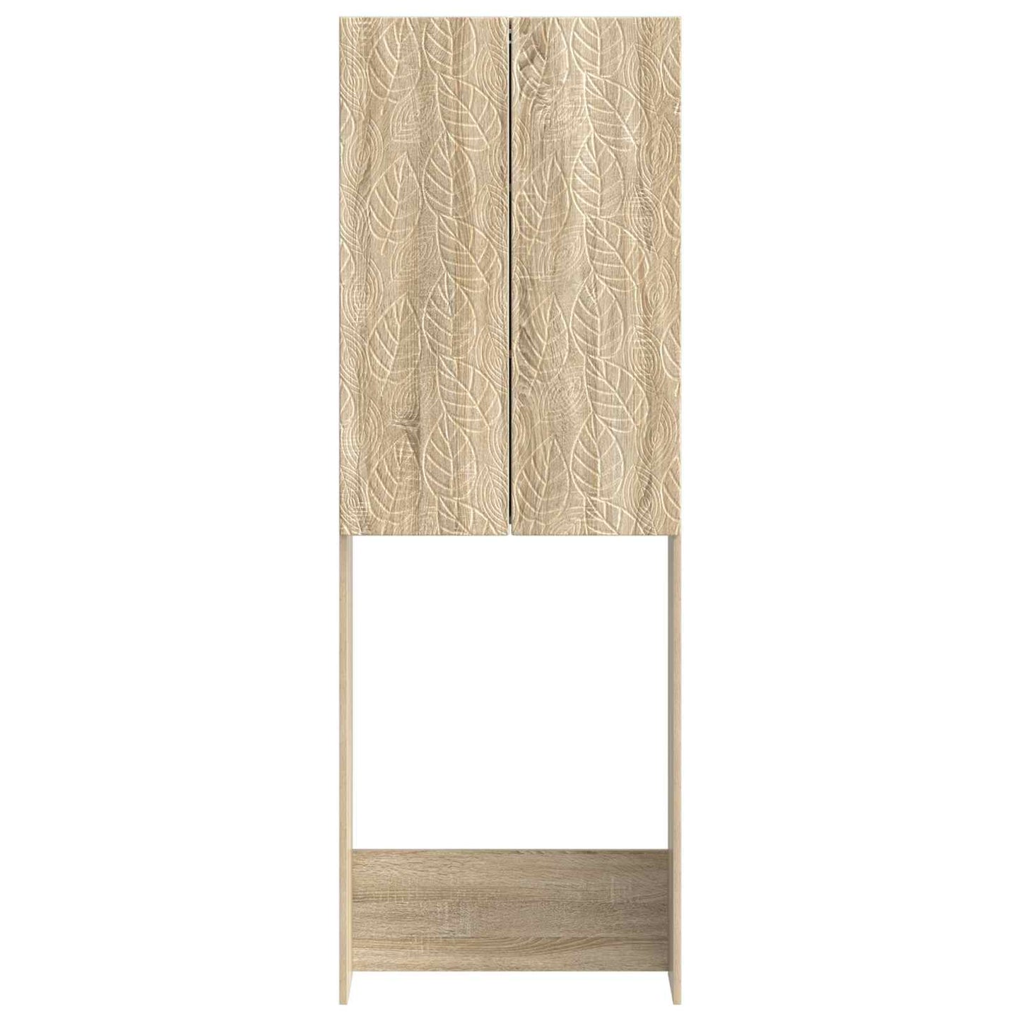 Toalett skap DELFT Sonoma eik 66 x 25,5 x 190 cm Konstruert tre