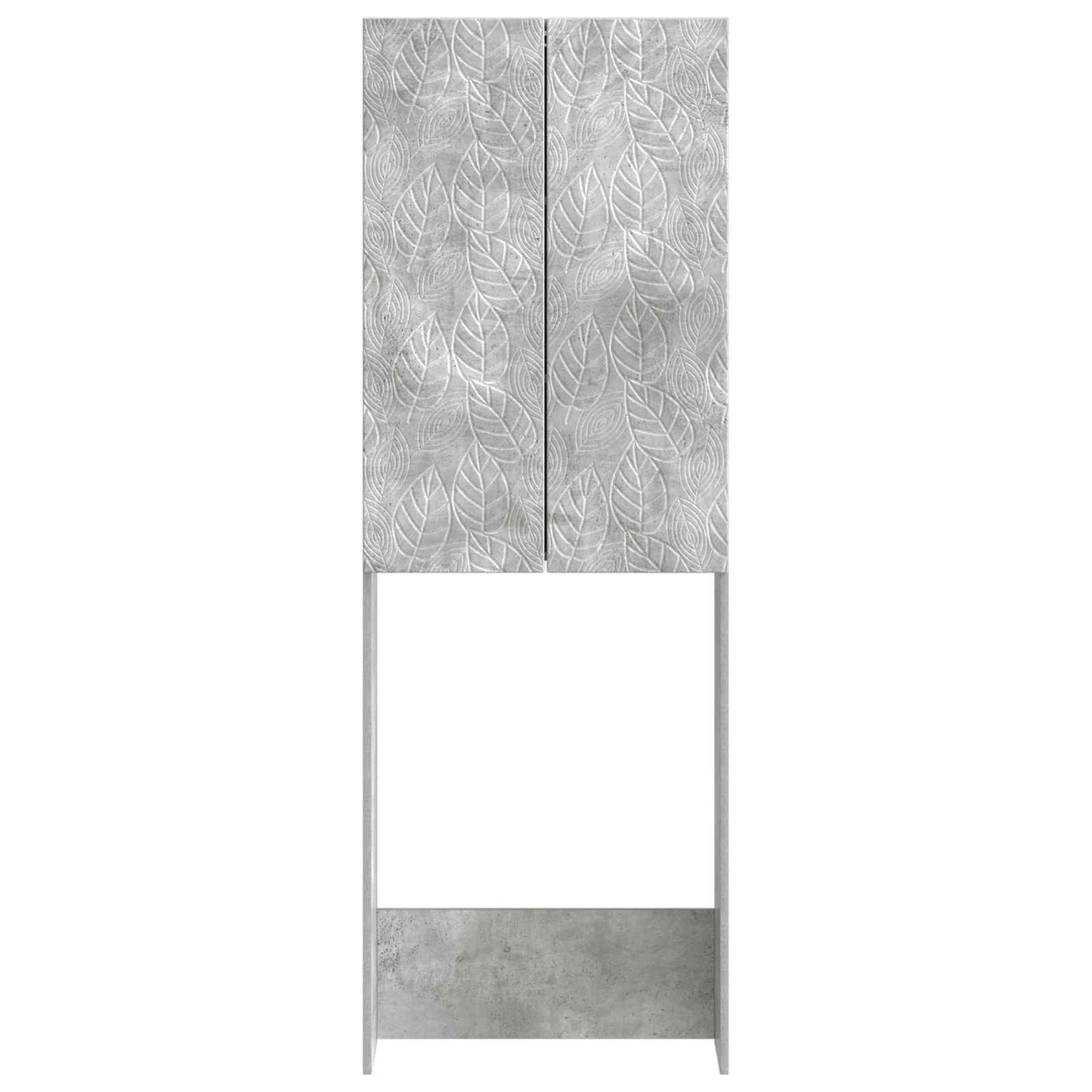 Toalett skap DELFT Betonggrå 66 x 25,5 x 190 cm Konstruert tre
