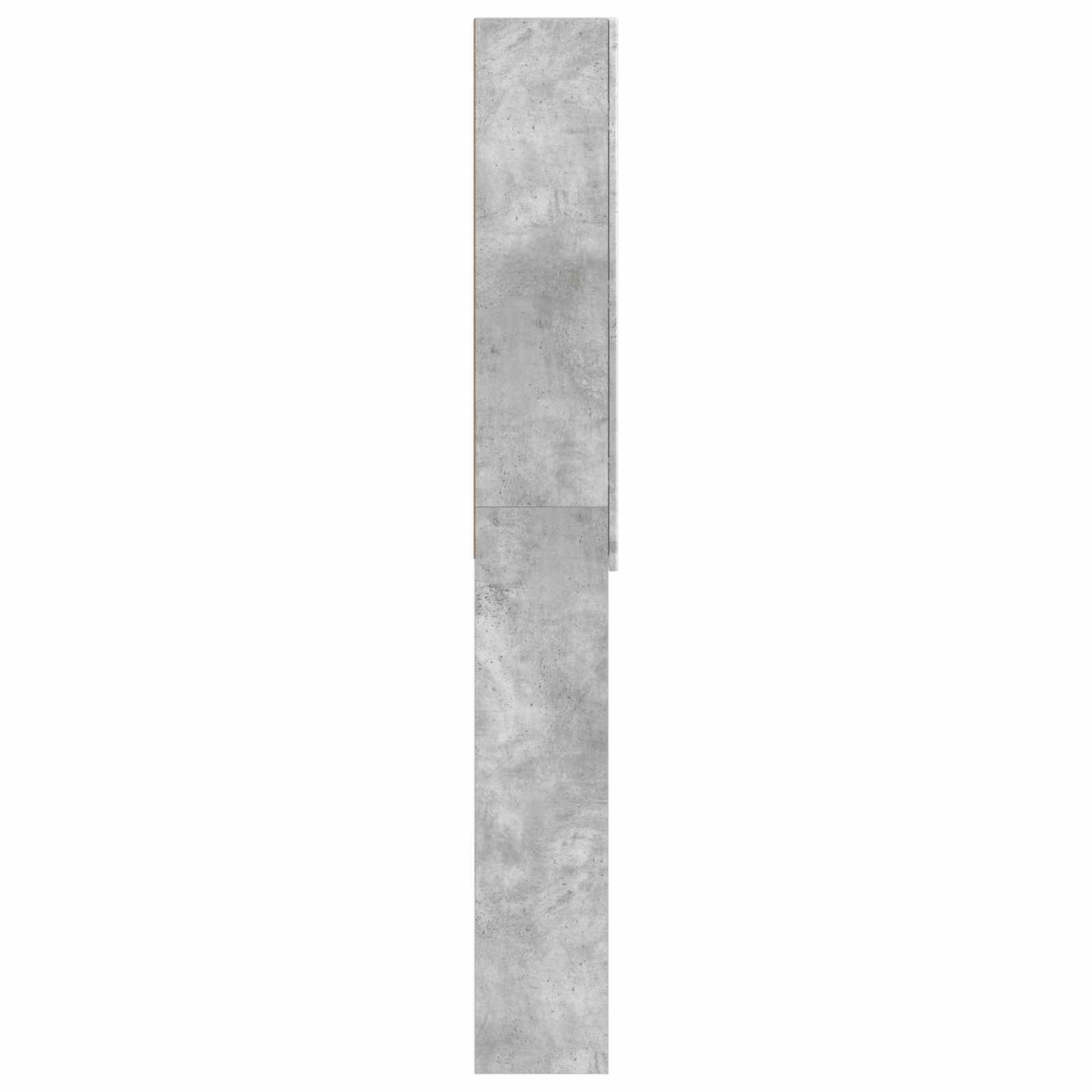 Toalett skap DELFT Betonggrå 66 x 25,5 x 190 cm Konstruert tre