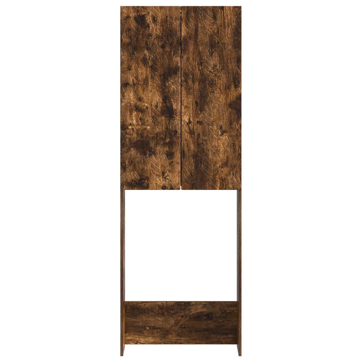 Toalett skap DELFT Røkt Eik 66 x 25,5 x 190 cm Konstruert tre