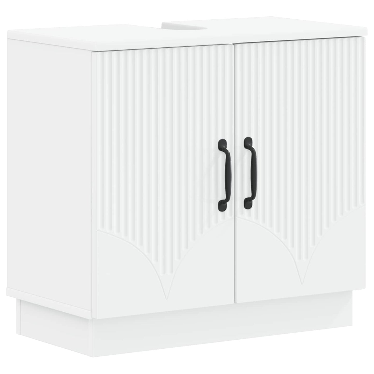Baderomsvaskeskap HOORN Hvit 59,5 x 31,5 x 56 cm Konstruert tre