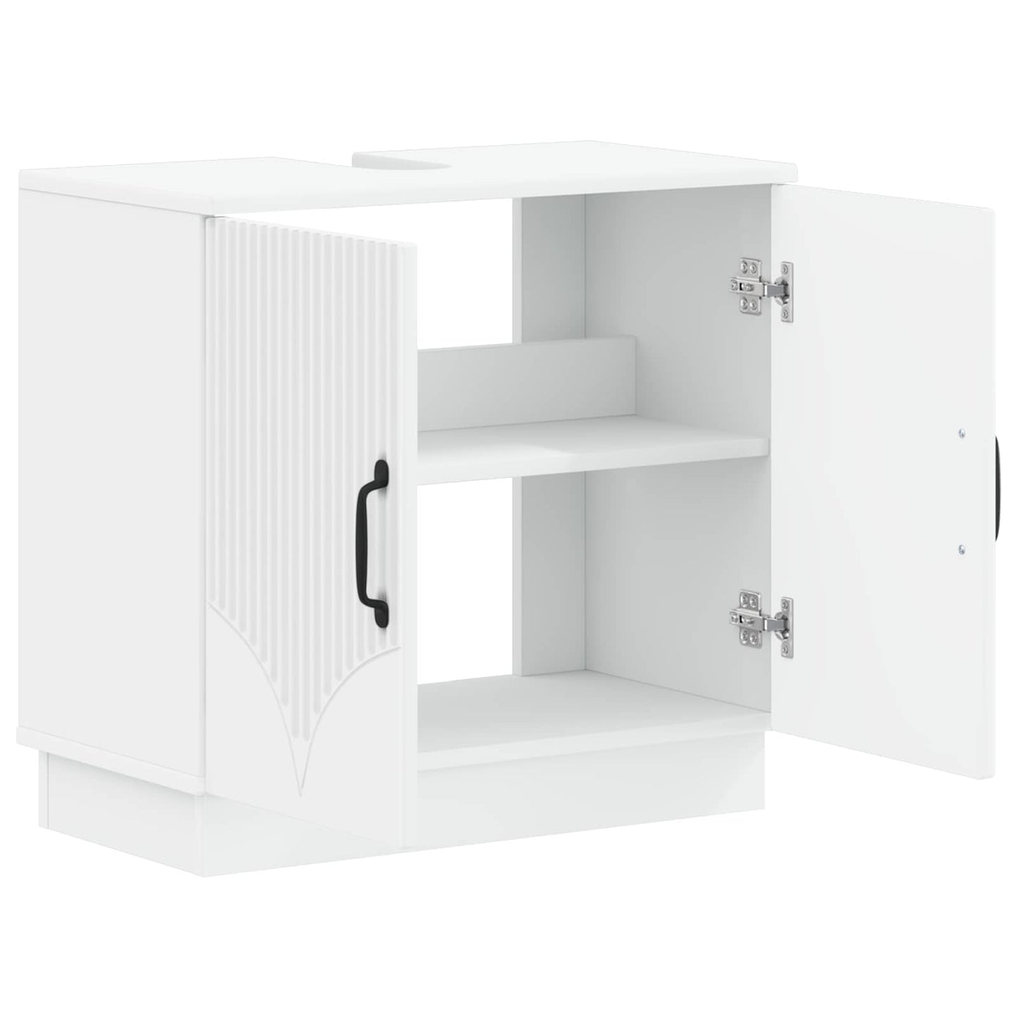 Baderomsvaskeskap HOORN Hvit 59,5 x 31,5 x 56 cm Konstruert tre