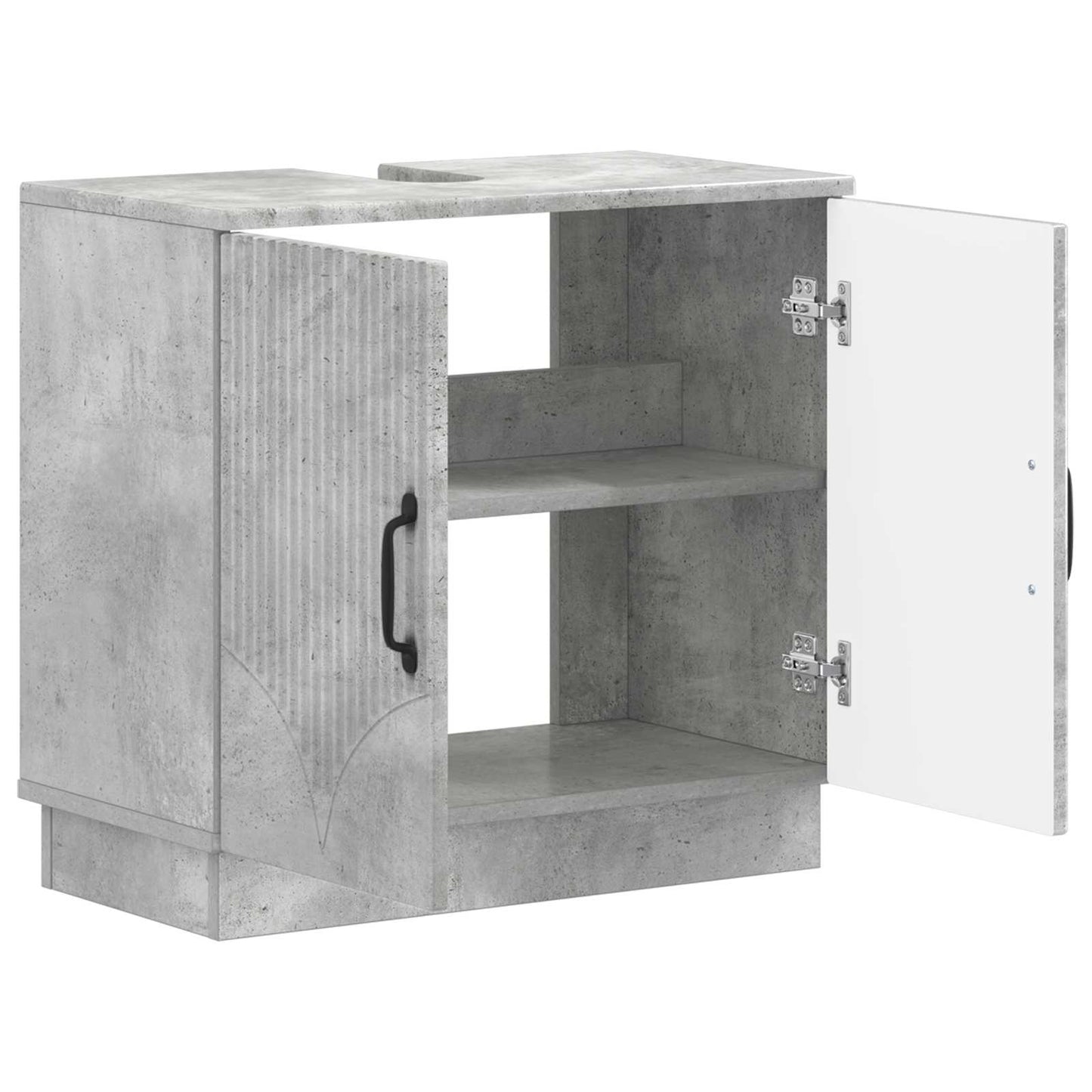 Baderomsvaskeskap HOORN Betonggrå 59,5 x 31,5 x 56 cm