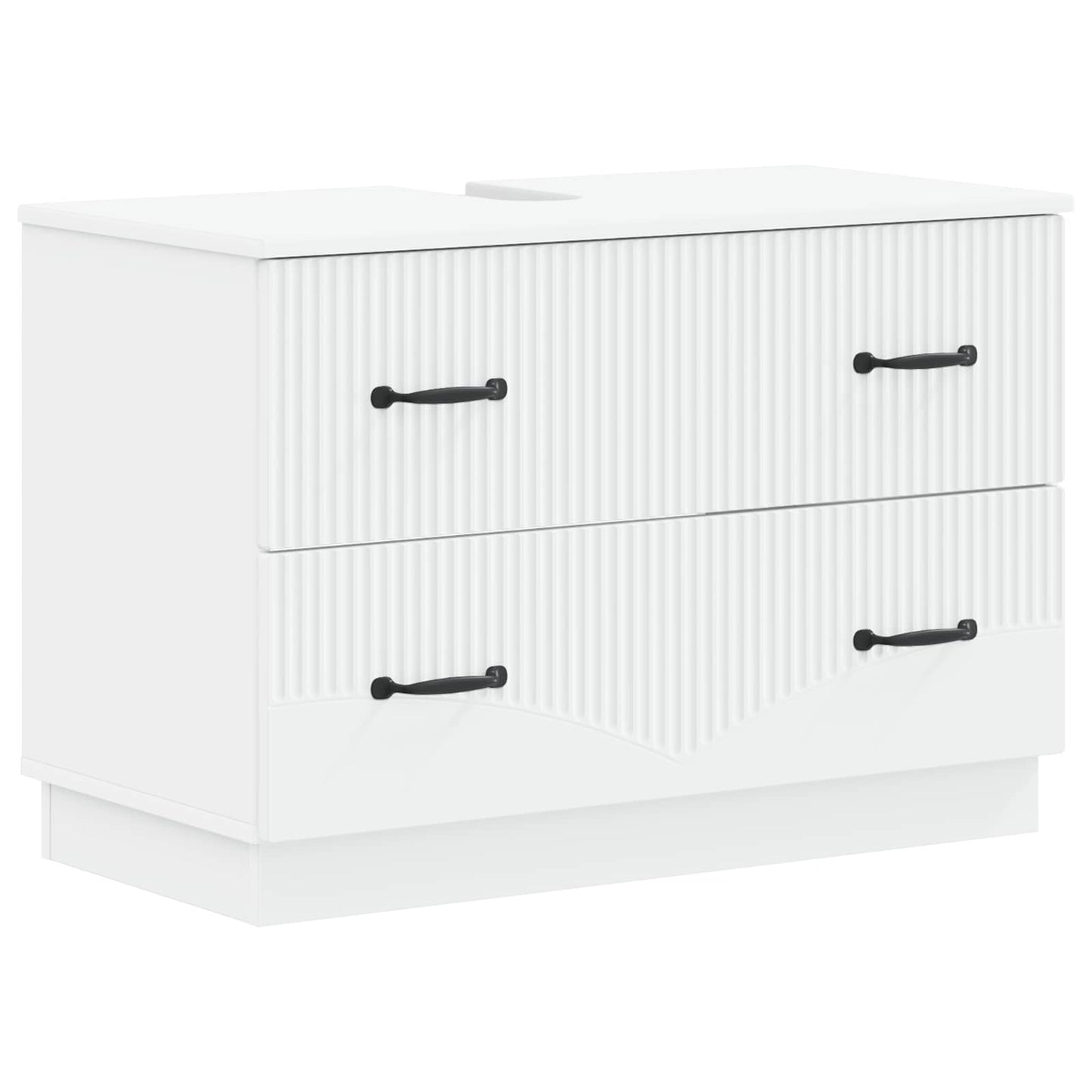 Baderomsvaskeskap HOORN Hvit 82 x 41 x 56 cm Konstruert tre
