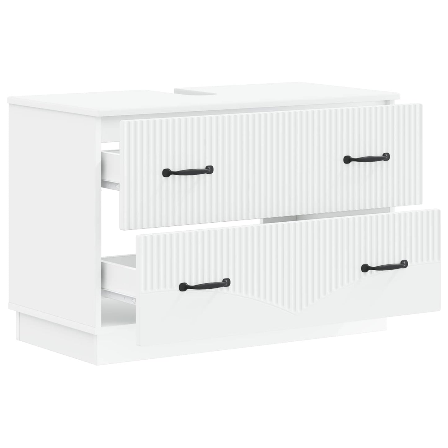 Baderomsvaskeskap HOORN Hvit 82 x 41 x 56 cm Konstruert tre