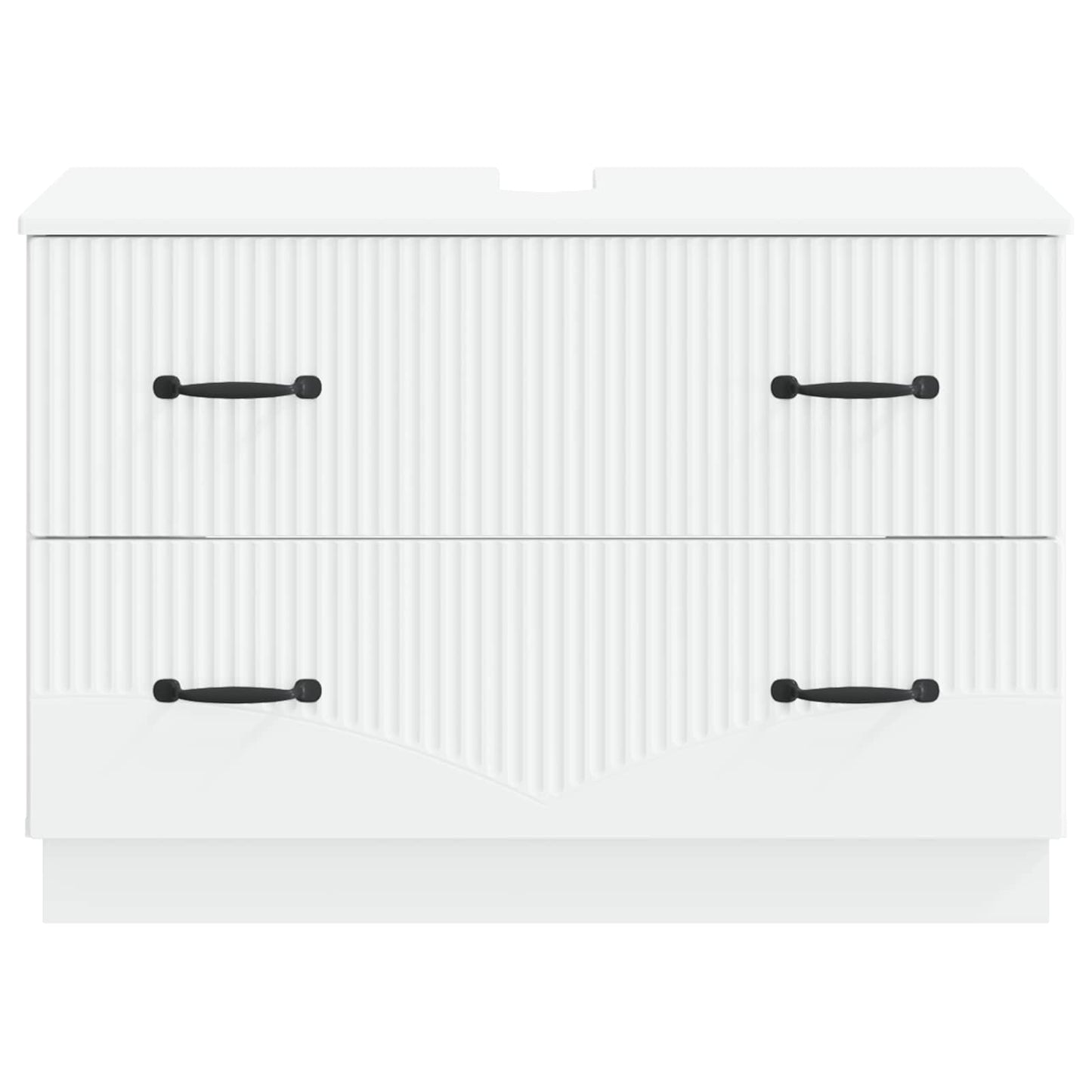 Baderomsvaskeskap HOORN Hvit 82 x 41 x 56 cm Konstruert tre