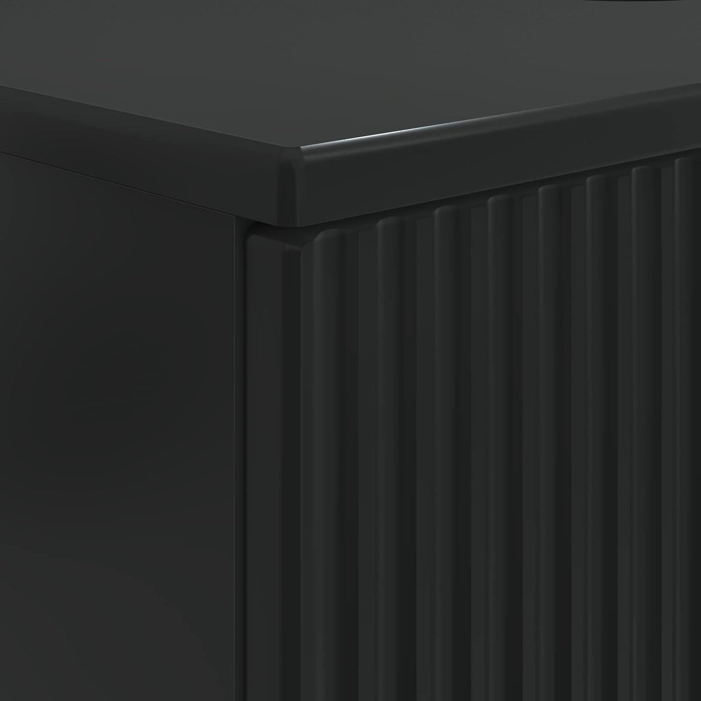 Baderomsvaskeskap HOORN Svart 82 x 41 x 56 cm Konstruert tre