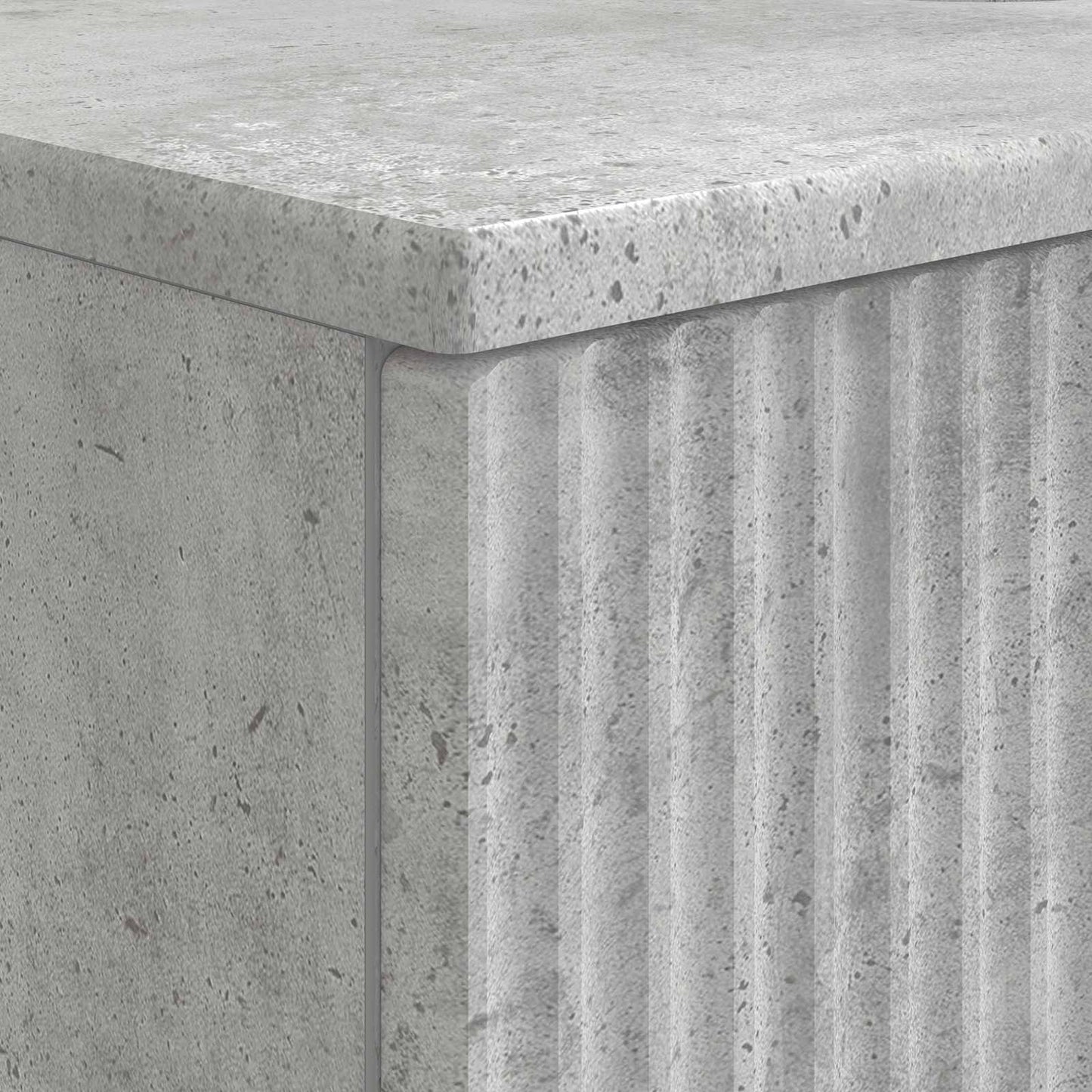 Baderomsvaskeskap HOORN Betonggrå 82 x 41 x 56 cm