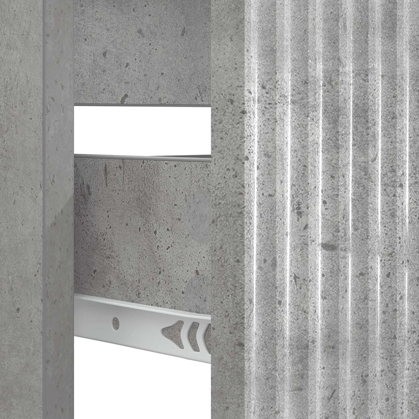 Baderomsvaskeskap HOORN Betonggrå 82 x 41 x 56 cm