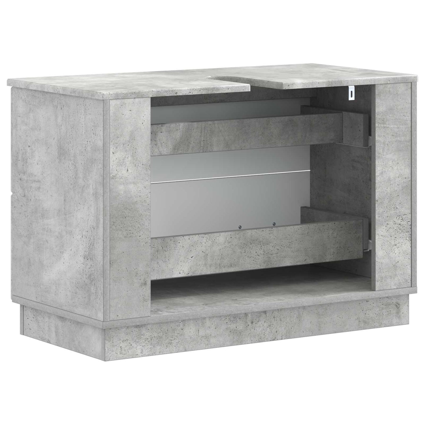 Baderomsvaskeskap HOORN Betonggrå 82 x 41 x 56 cm